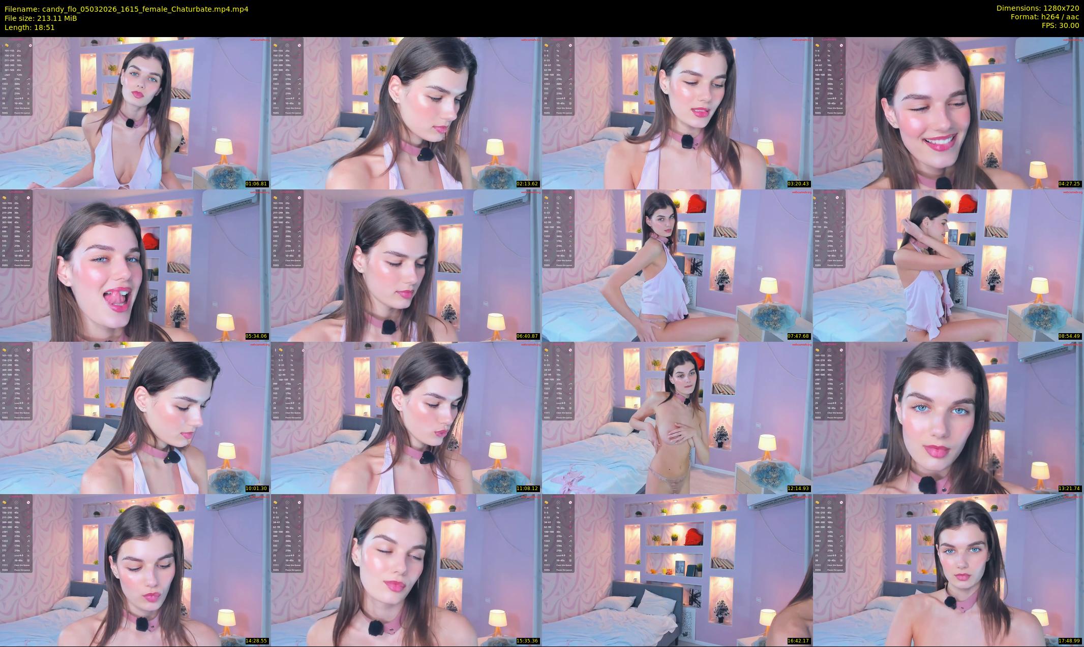 candy_flo — 19 minute Chaturbate female cam show recording, 720p, Mar 5, 2026