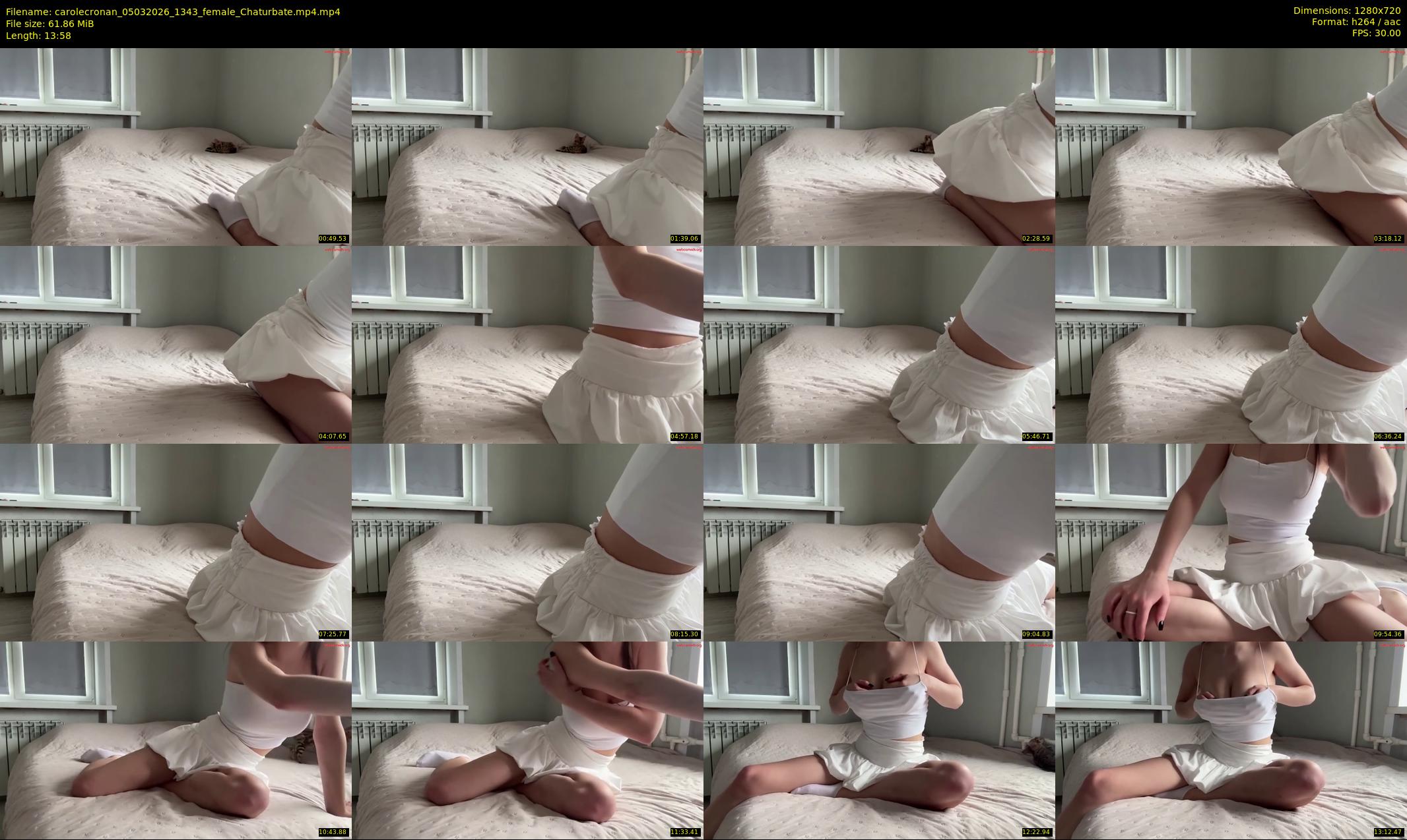 carolecronan — 14 minute Chaturbate female cam show recording, 720p, Mar 5, 2026