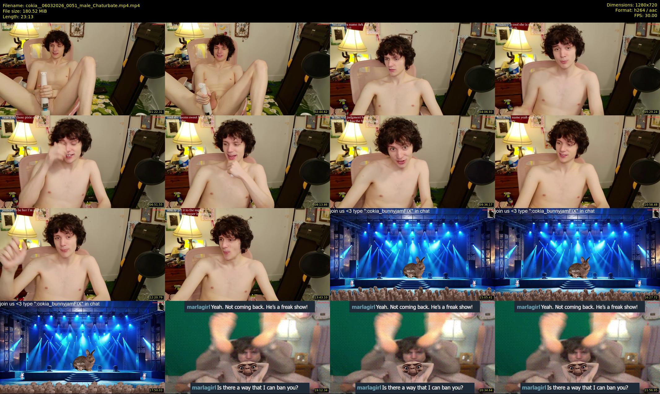 cokia_ — 24 minute Chaturbate male cam show recording, 720p, Mar 6, 2026