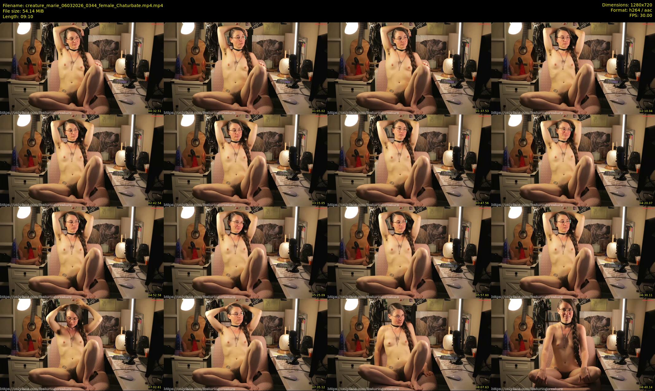 creature_marie — 10 minute Chaturbate female cam show recording, 720p, Mar 6, 2026
