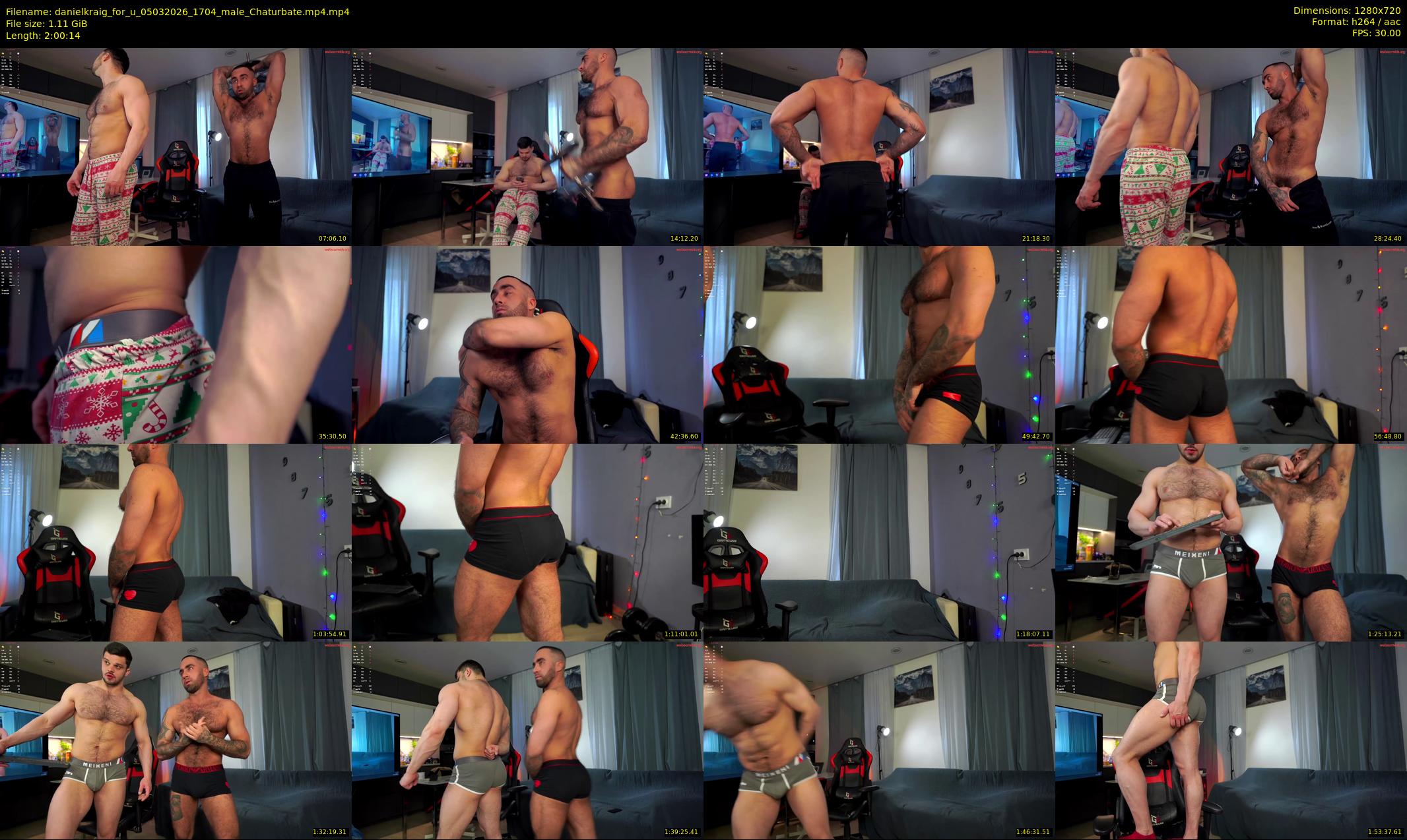 danielkraig_for_u — 121 minute Chaturbate male cam show recording, 720p, Mar 5, 2026