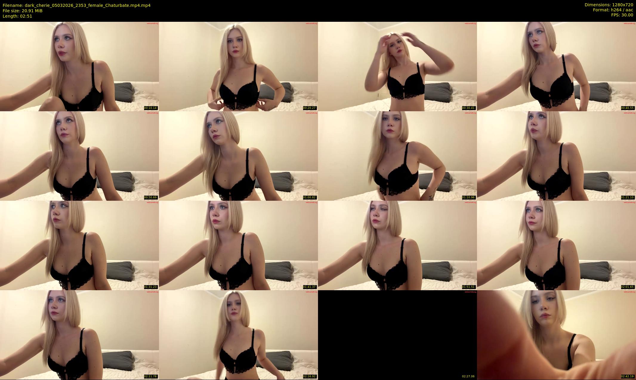 dark_cherie — 3 minute Chaturbate couple cam show recording, 720p, Mar 5, 2026