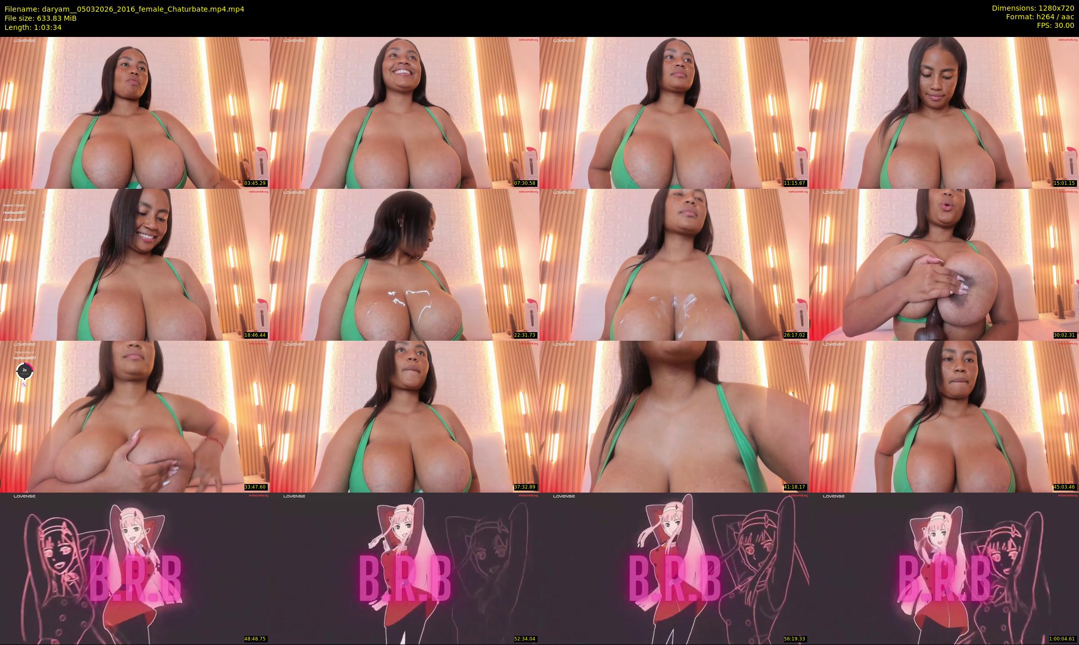 daryam_ — 64 minute Chaturbate female cam show recording, 720p, Mar 5, 2026