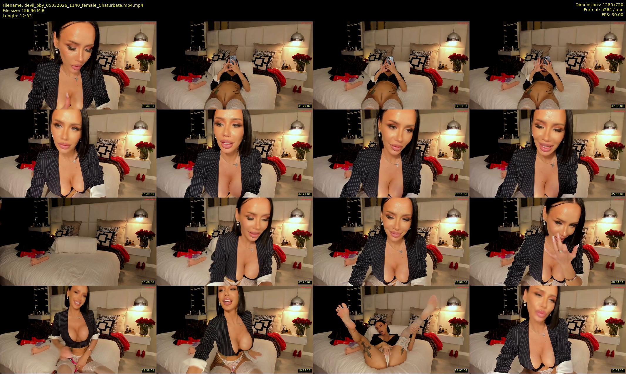 devil_bby — 13 minute Chaturbate female cam show recording, 720p, Mar 5, 2026