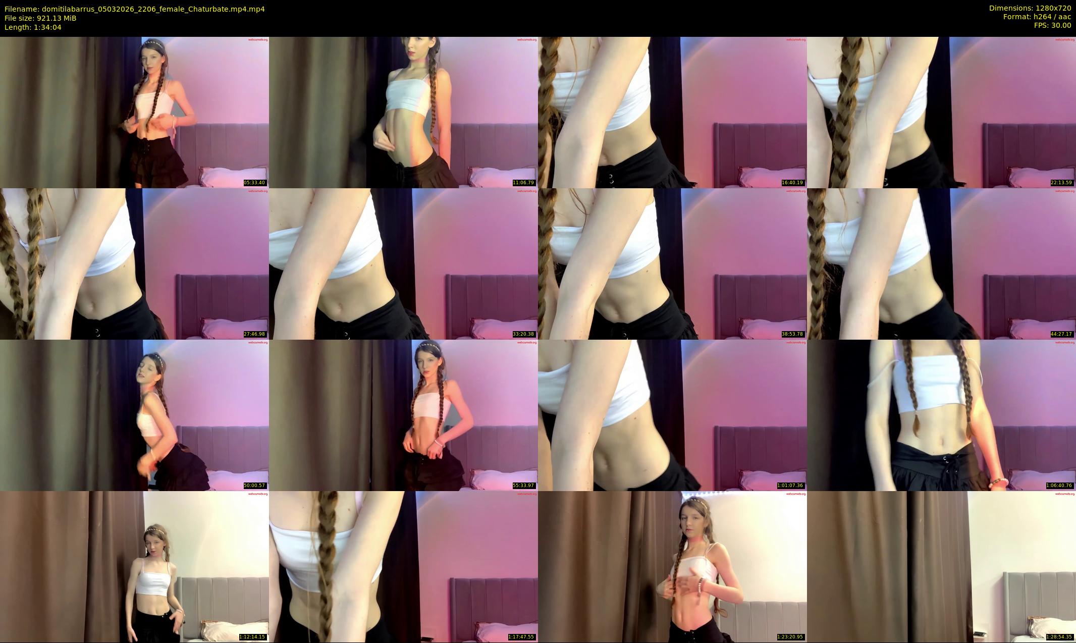domitilabarrus — 95 minute Chaturbate female cam show recording, 720p, Mar 5, 2026