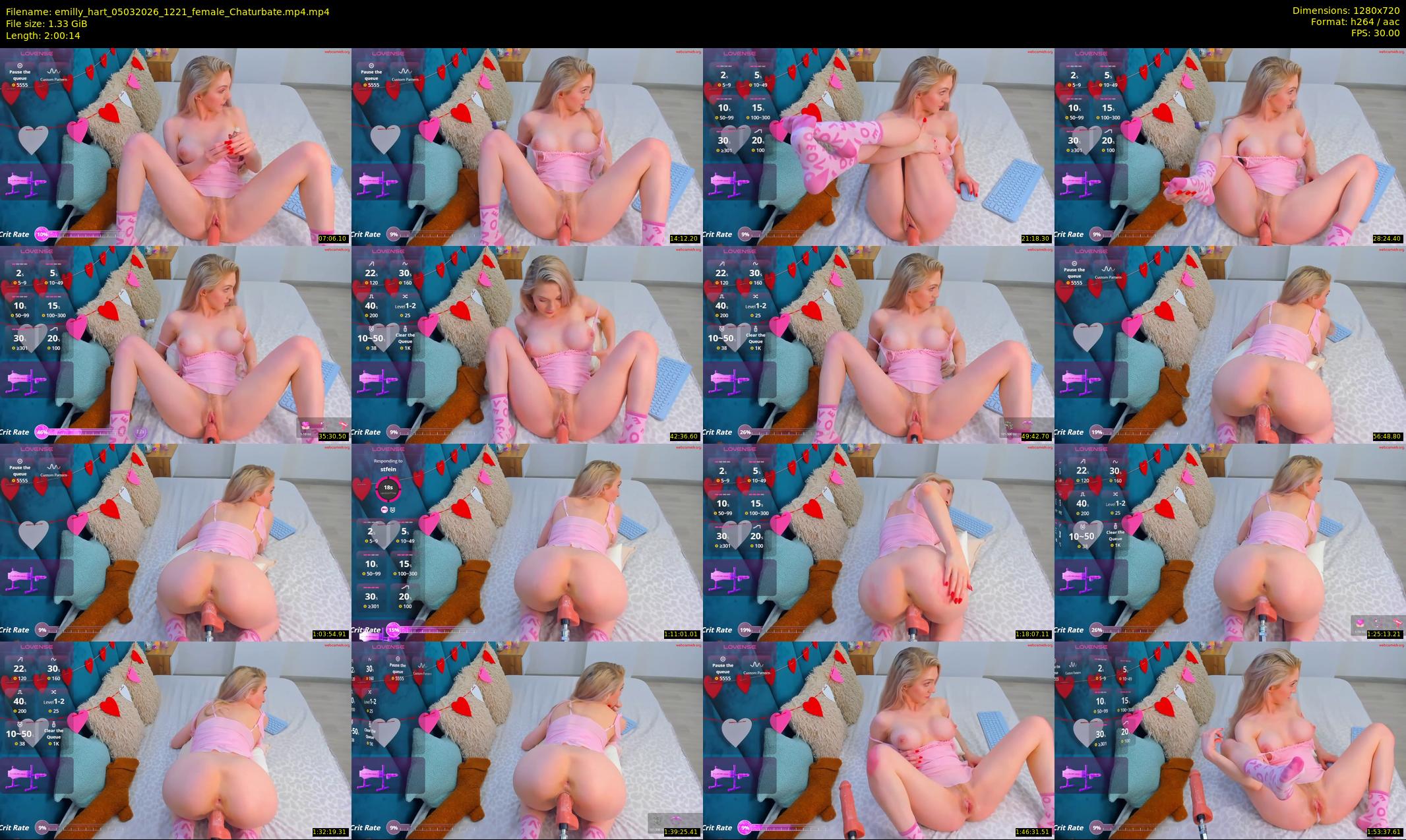 emilly_hart — 121 minute Chaturbate female cam show recording, 720p, Mar 5, 2026