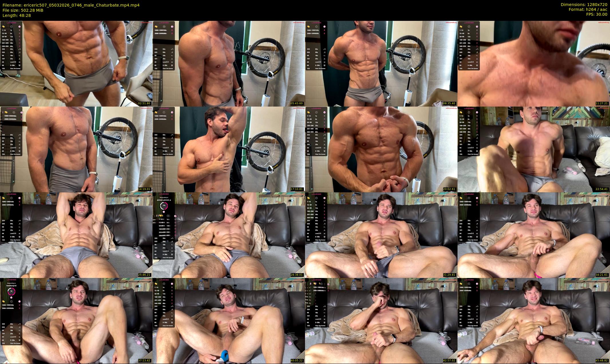 ericeric507 — 49 minute Chaturbate male cam show recording, 720p, Mar 5, 2026