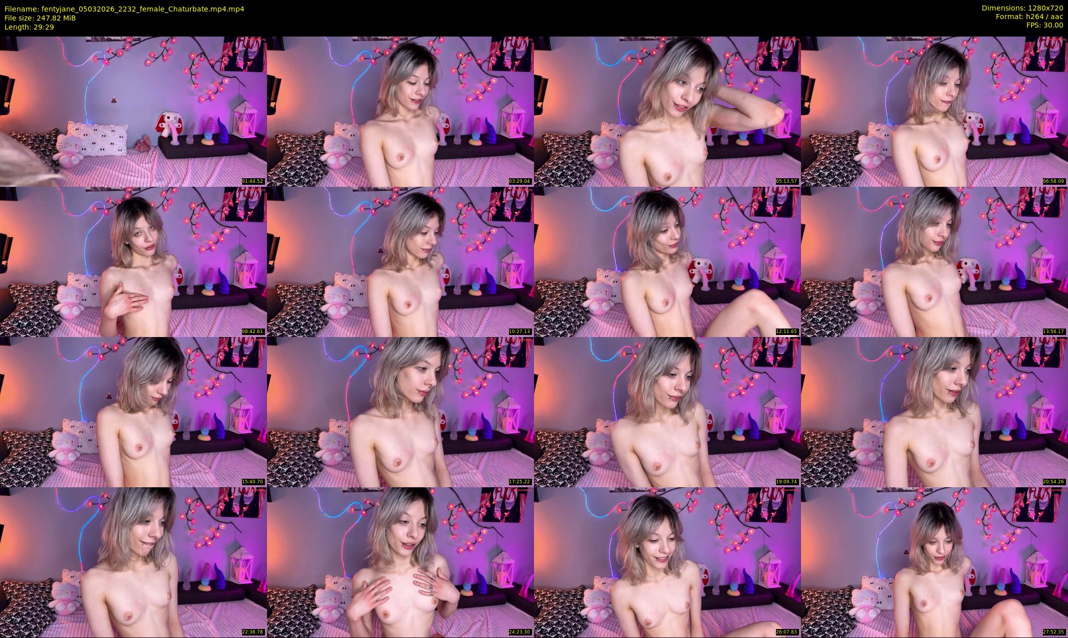 fentyjane — 30 minute Chaturbate female cam show recording, 720p, Mar 5, 2026