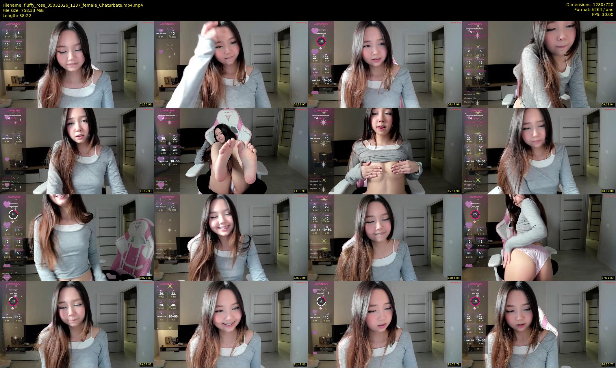 fluffy_rose — 39 minute Chaturbate female cam show recording, 720p, Mar 5, 2026