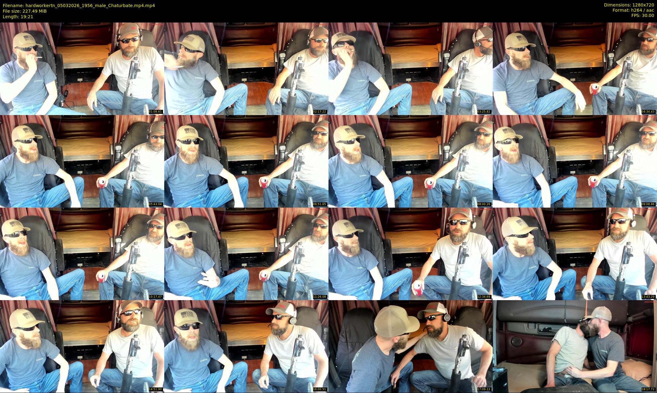 hardworkertn — 20 minute Chaturbate male cam show recording, 720p, Mar 5, 2026