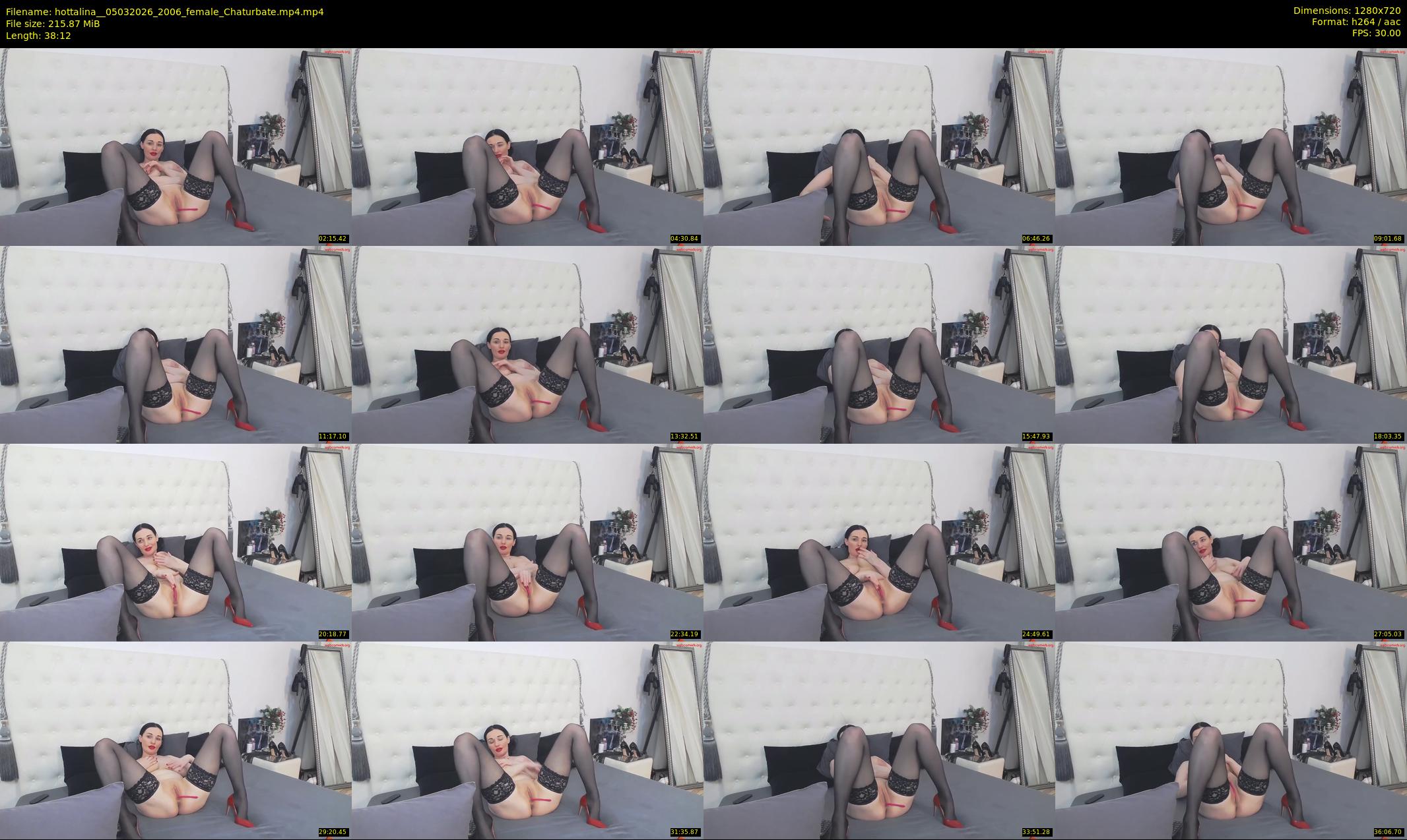 hottalina_ — 39 minute Chaturbate female cam show recording, 720p, Mar 5, 2026