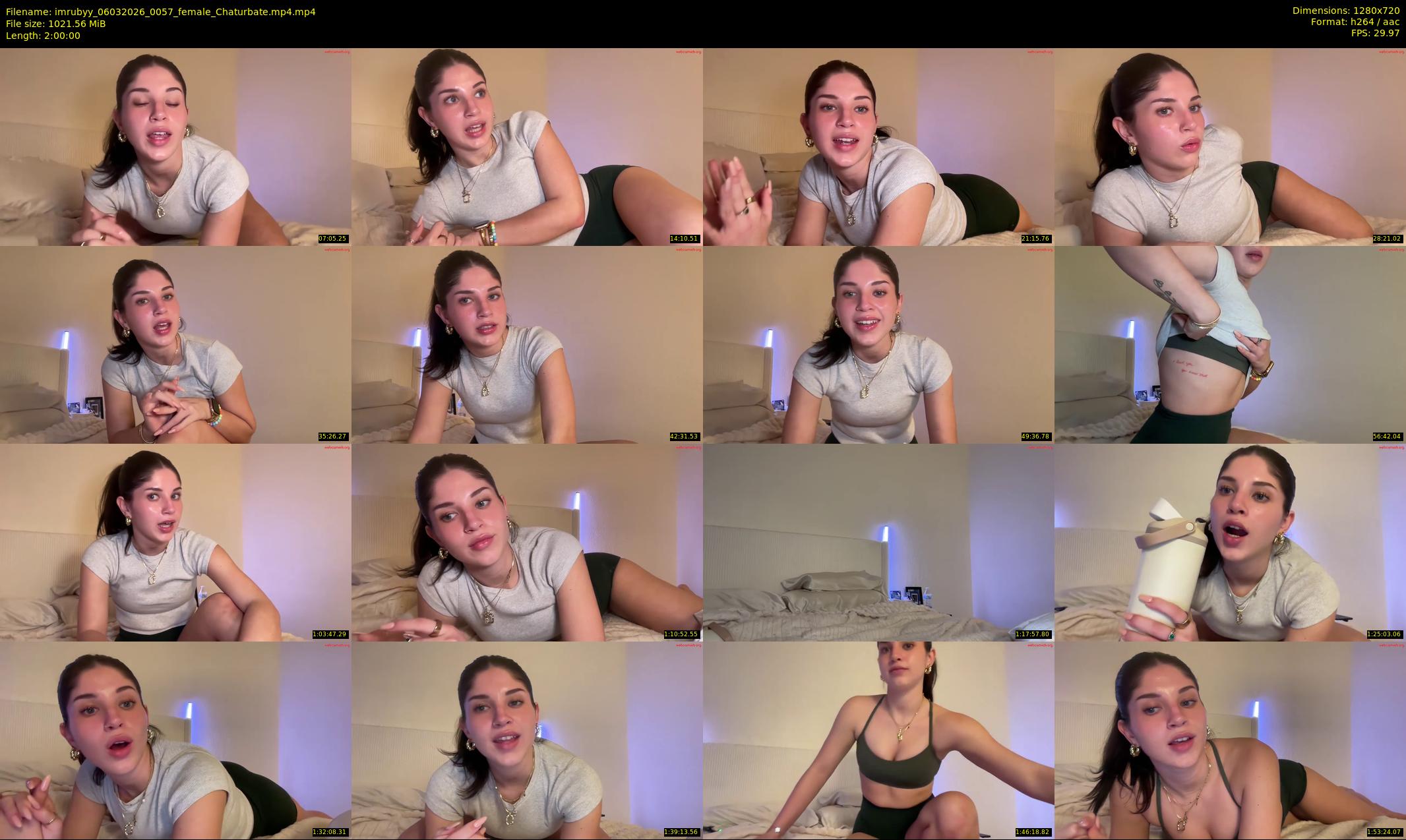 imrubyy — 120 minute Chaturbate female cam show recording, 720p, Mar 6, 2026