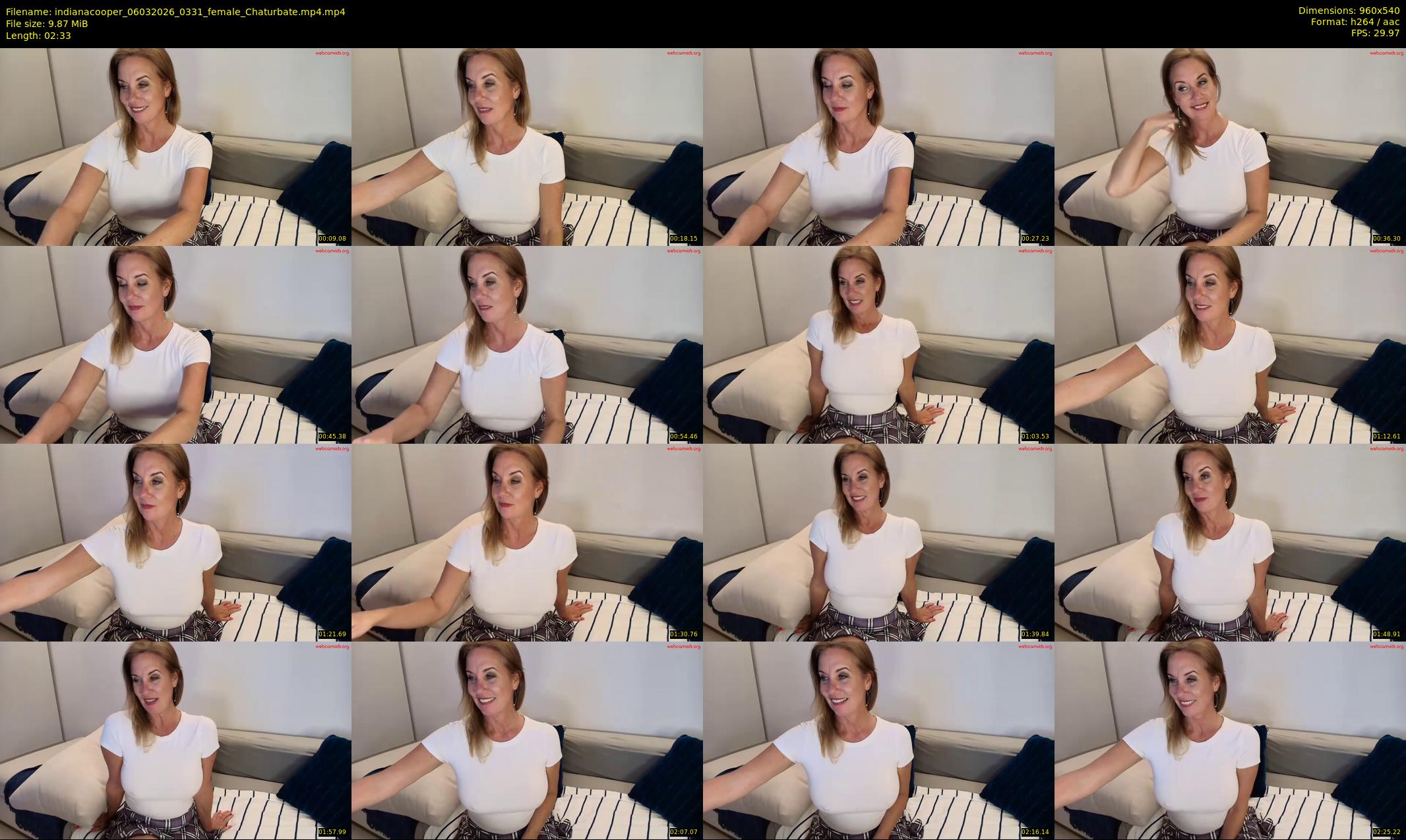 indianacooper — 3 minute Chaturbate female cam show recording, 480p, Mar 6, 2026