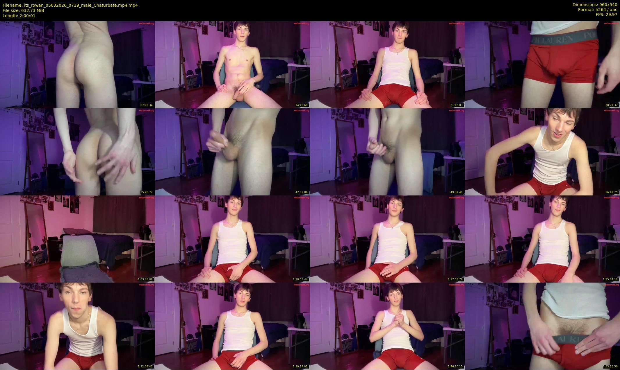 its_rowan — 121 minute Chaturbate male cam show recording, 480p, Mar 5, 2026