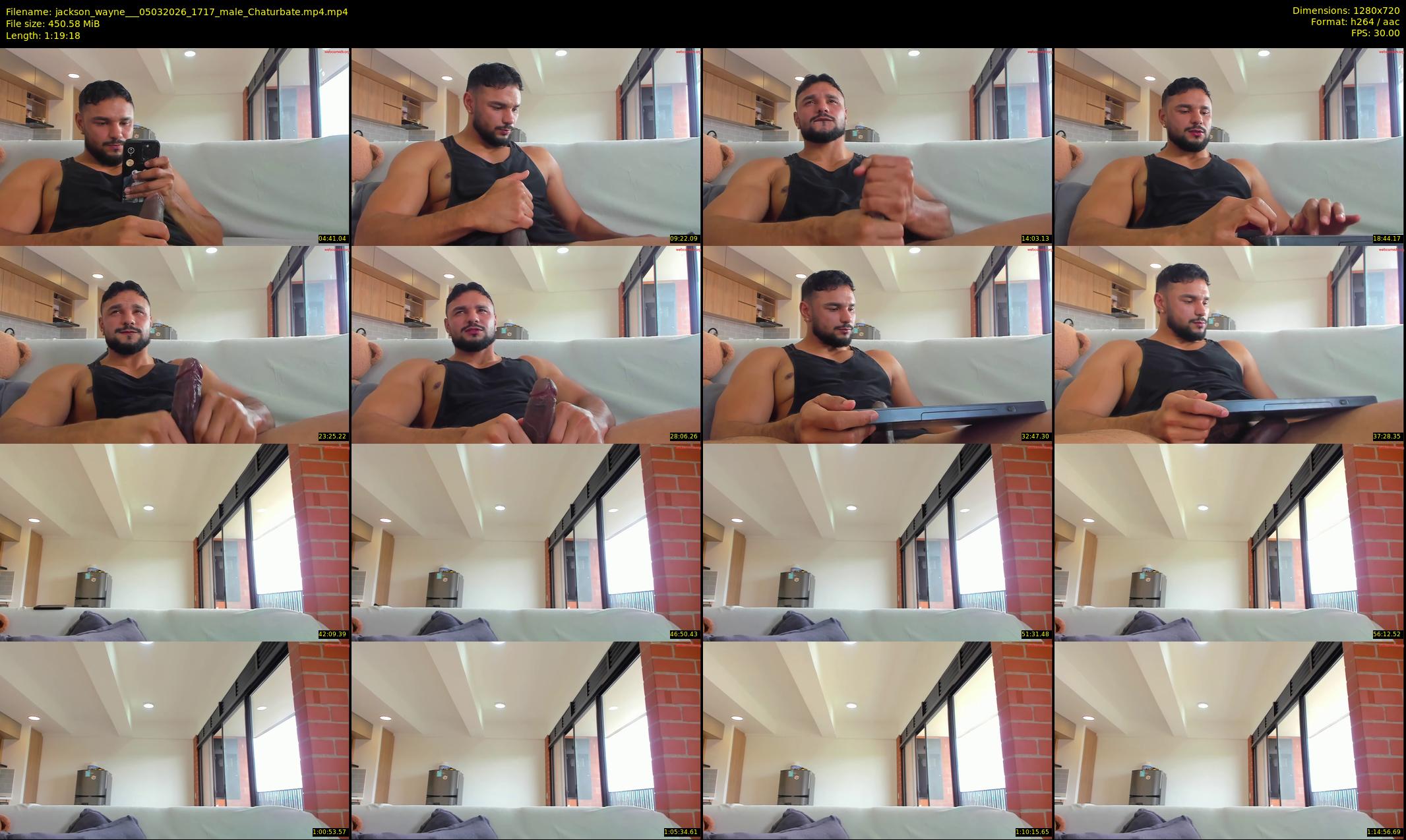 jackson_wayne__ — 80 minute Chaturbate male cam show recording, 720p, Mar 5, 2026