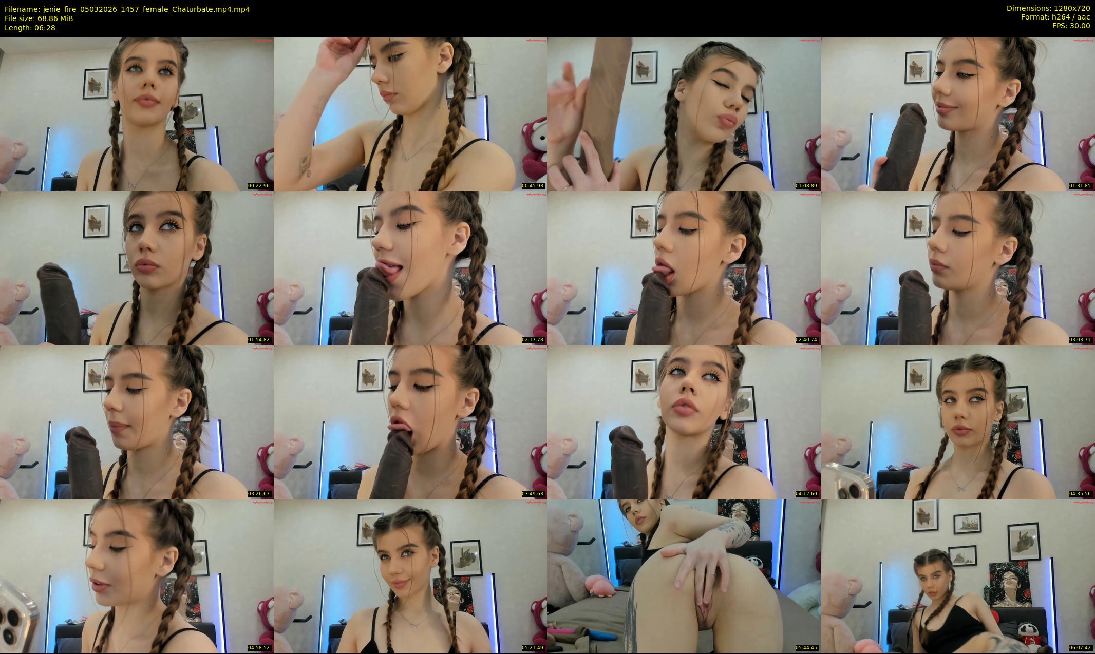 jenie_fire — 7 minute Chaturbate female cam show recording, 720p, Mar 5, 2026