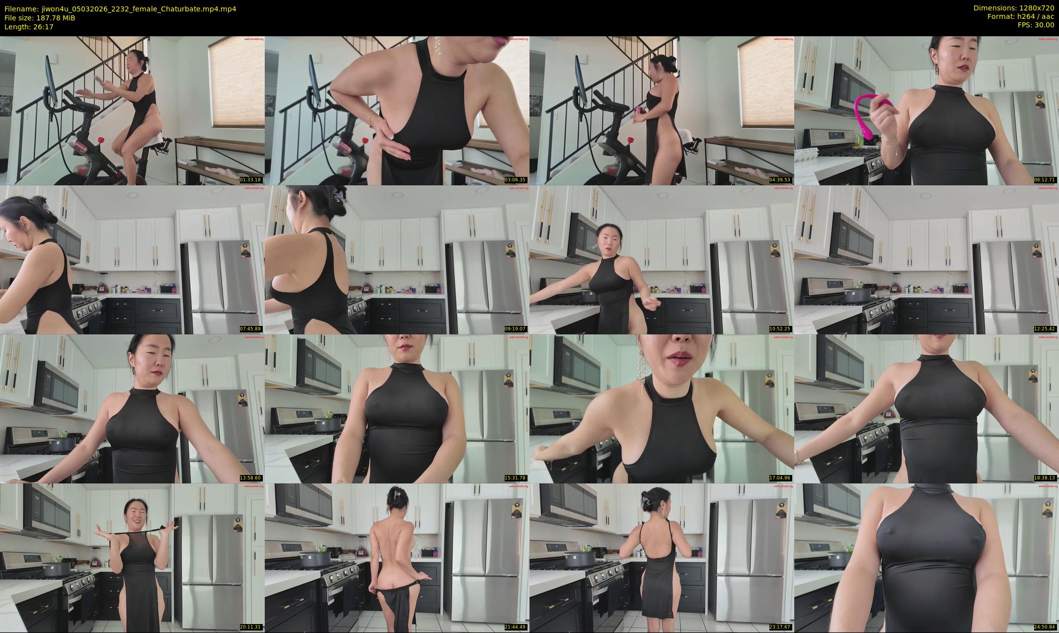 jiwon4u — 27 minute Chaturbate female cam show recording, 720p, Mar 5, 2026