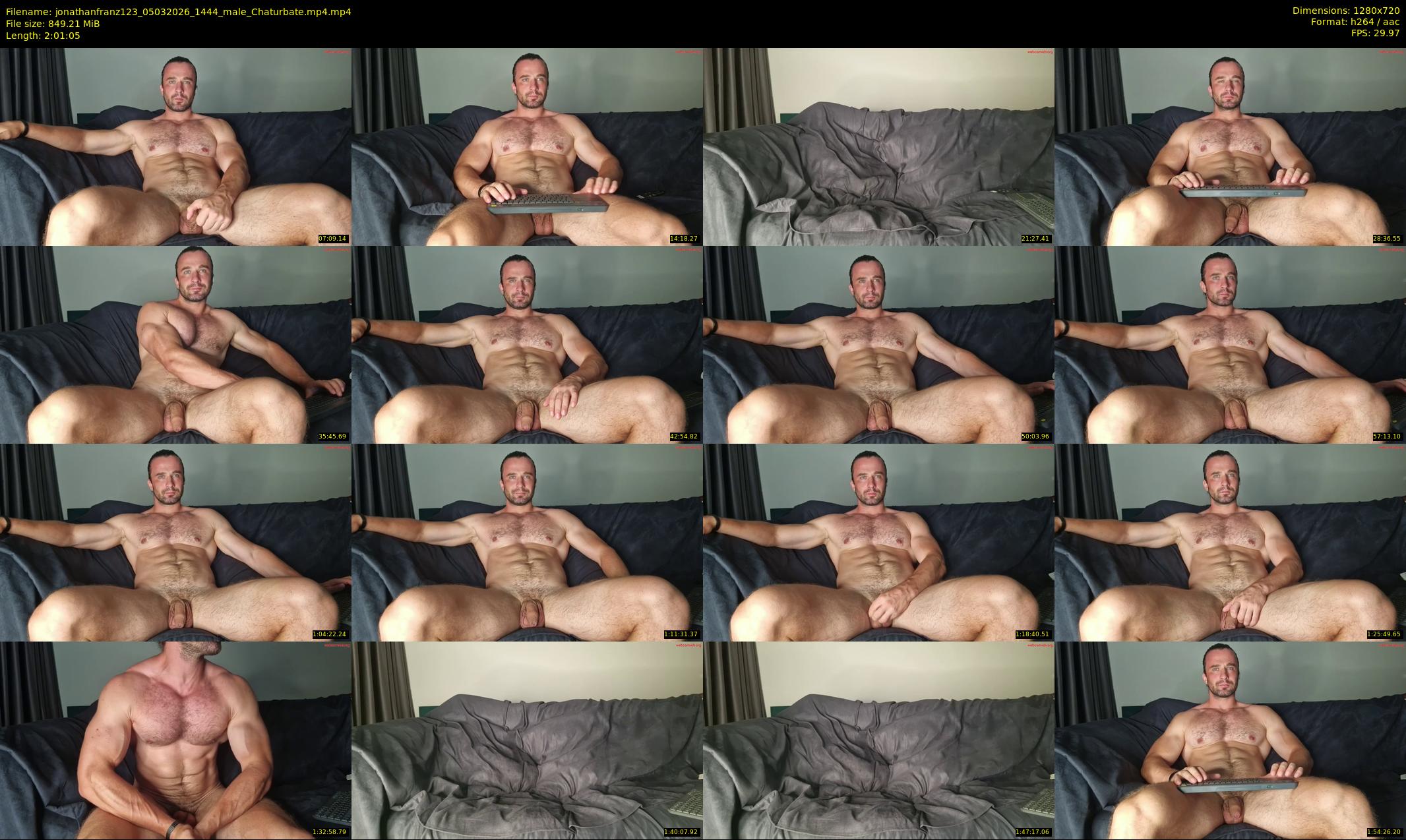 jonathanfranz123 — 122 minute Chaturbate male cam show recording, 720p, Mar 5, 2026