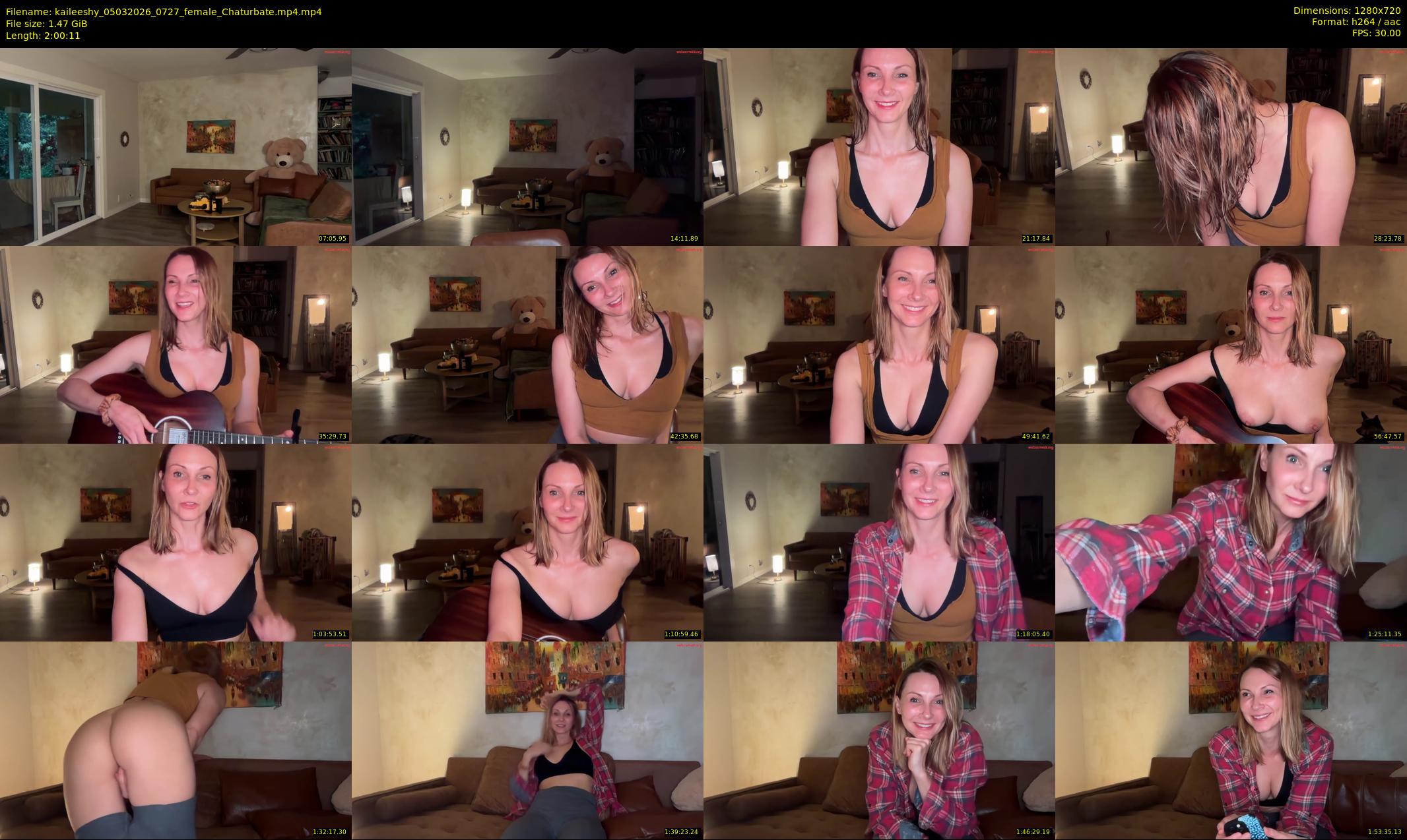 kaileeshy — 121 minute Chaturbate female cam show recording, 720p, Mar 5, 2026