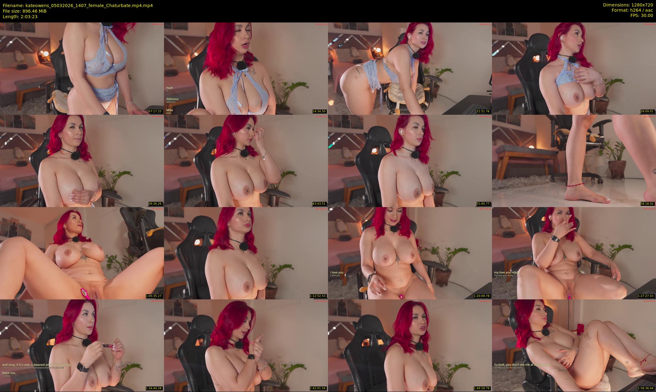 kateowens — 124 minute Chaturbate female cam show recording, 720p, Mar 5, 2026