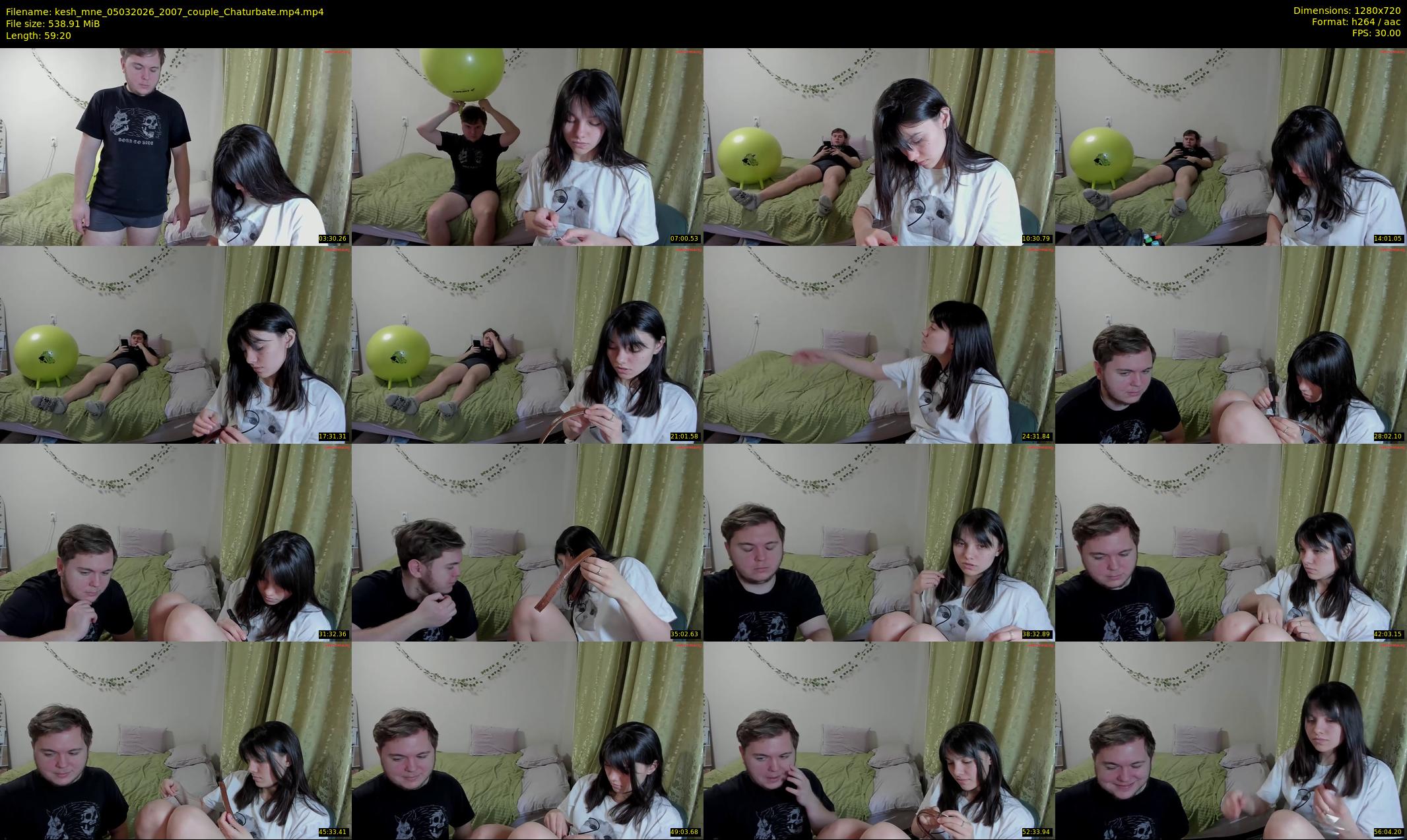kesh_mne — 60 minute Chaturbate female cam show recording, 720p, Mar 5, 2026