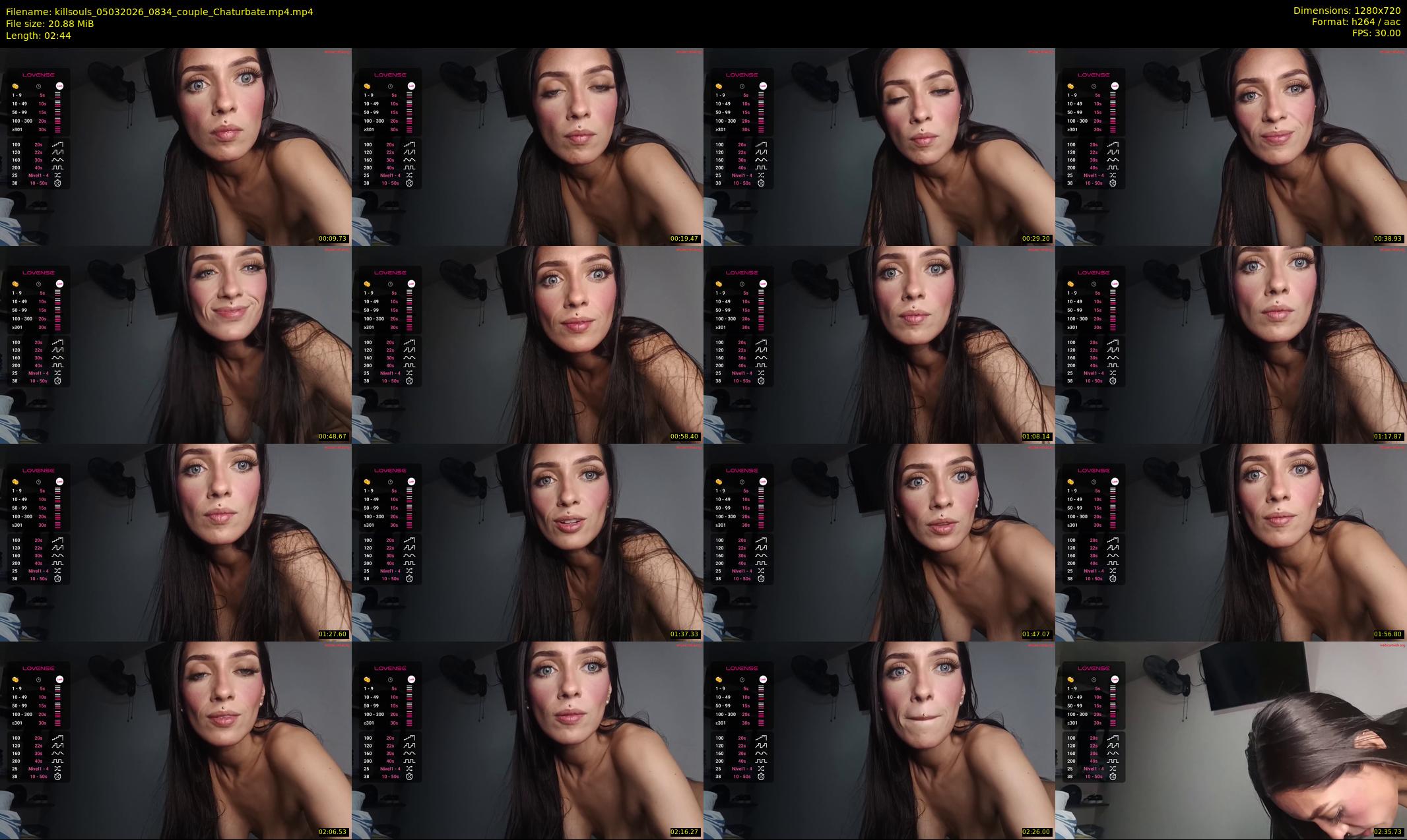 killsouls — 3 minute Chaturbate couple cam show recording, 720p, Mar 5, 2026