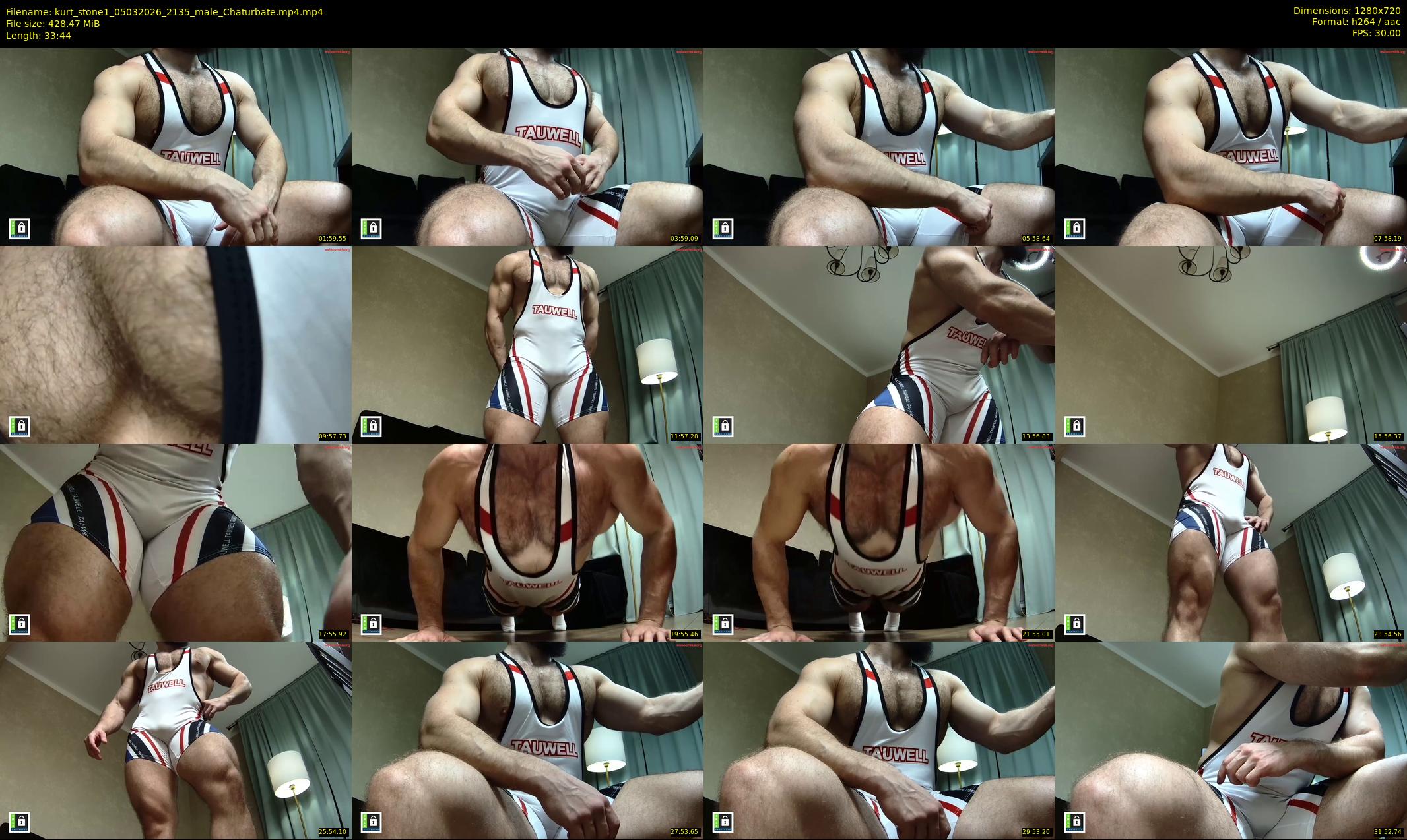kurt_stone1 — 34 minute Chaturbate male cam show recording, 720p, Mar 5, 2026