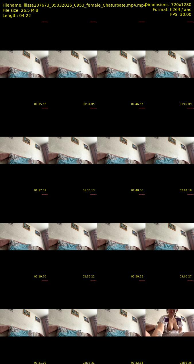 liissa207673 — 5 minute Chaturbate female cam show recording, 1080p, Mar 5, 2026