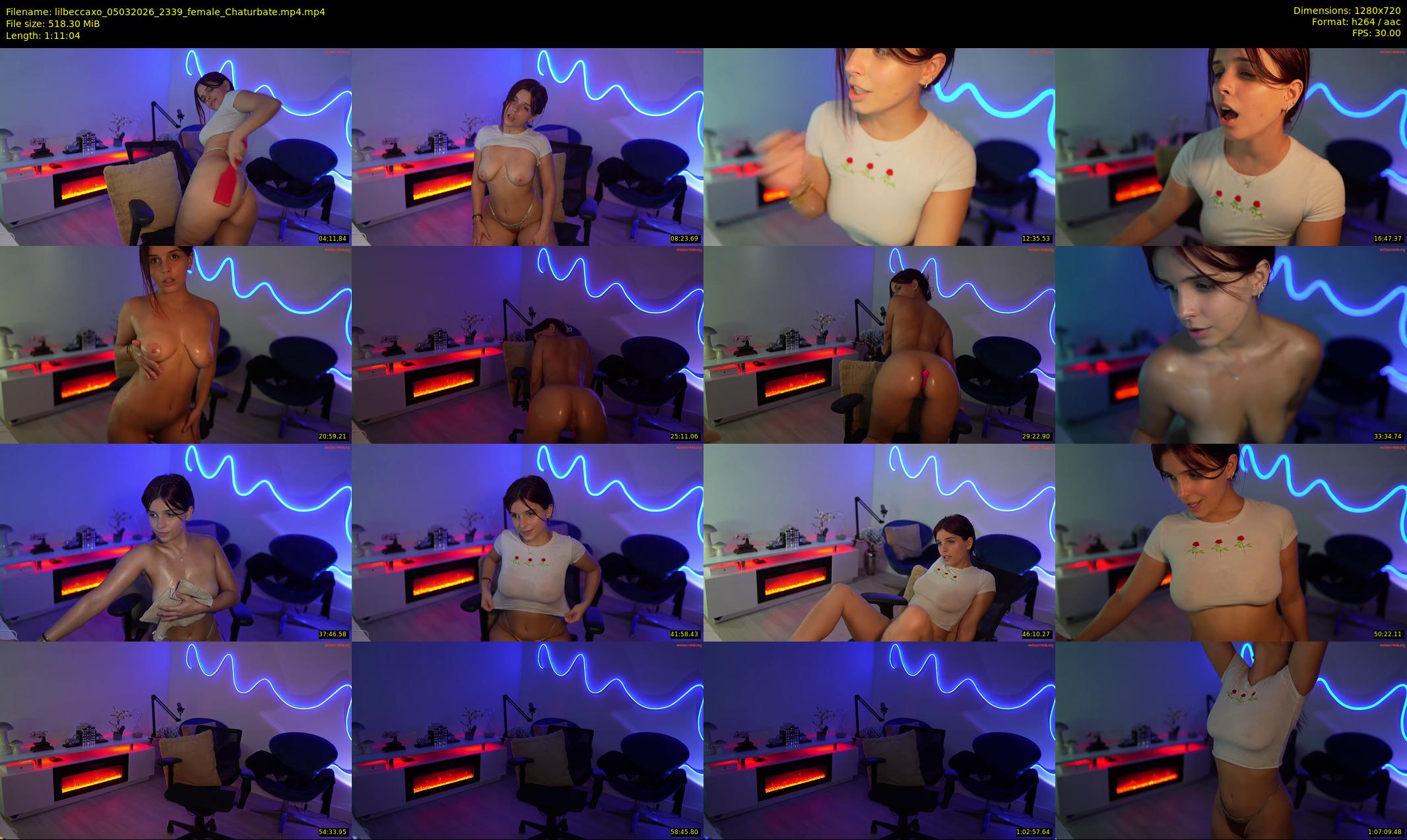 lilbeccaxo — 72 minute Chaturbate female cam show recording, 720p, Mar 5, 2026
