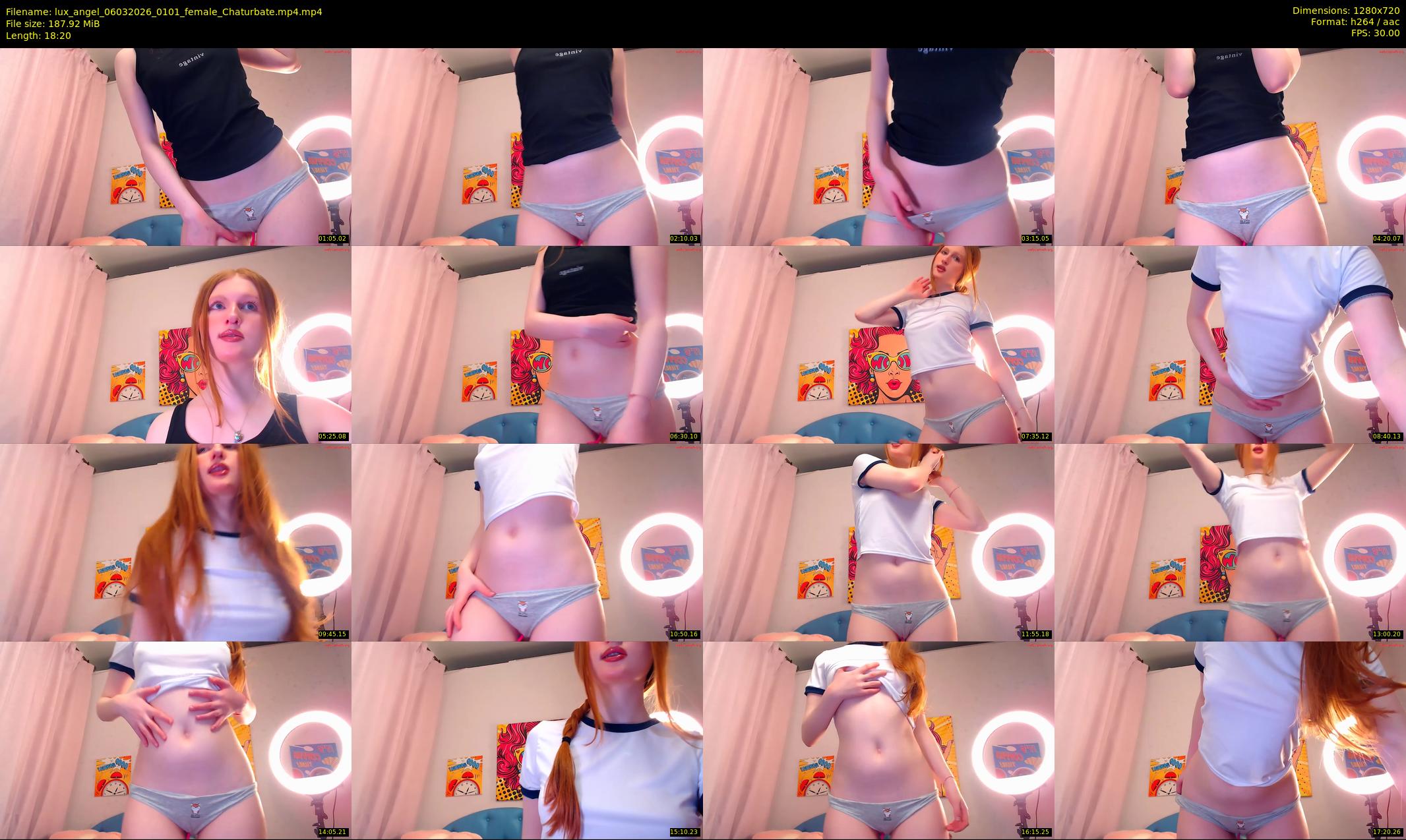 lux_angel — 19 minute Chaturbate female cam show recording, 720p, Mar 6, 2026