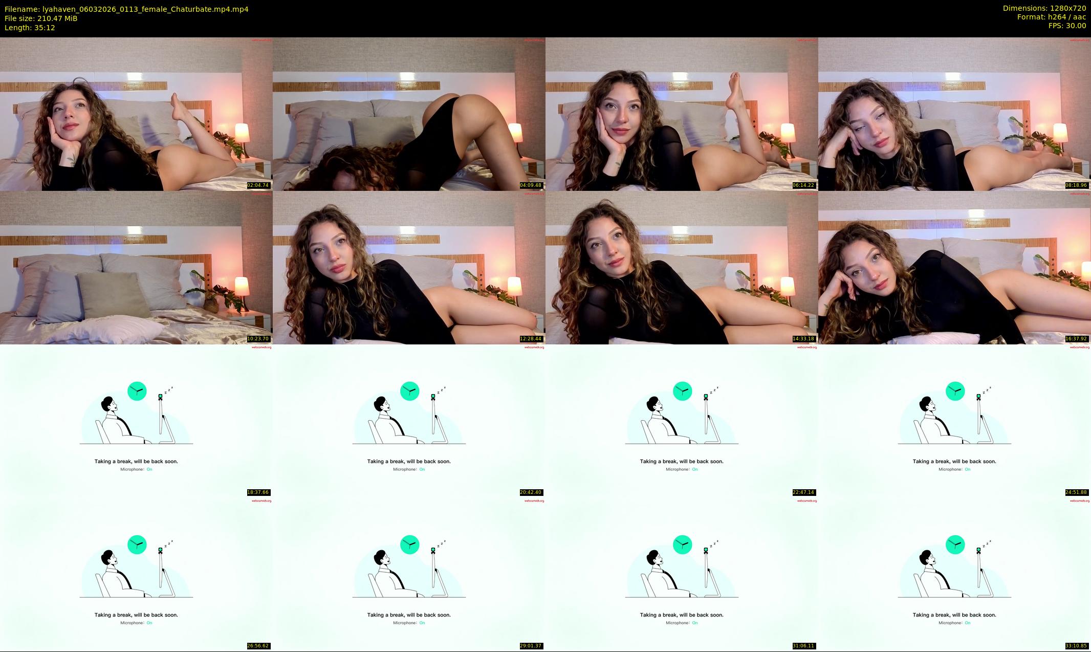 lyahaven — 36 minute Chaturbate female cam show recording, 720p, Mar 6, 2026