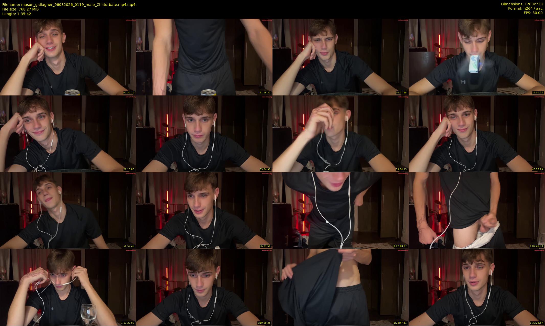mason_gallagher — 96 minute Chaturbate male cam show recording, 720p, Mar 6, 2026