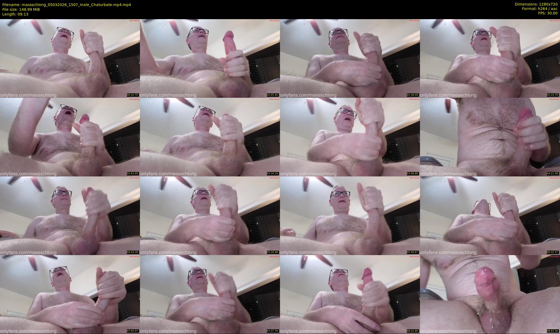 massschlong — 10 minute Chaturbate male cam show recording, 720p, Mar 5, 2026