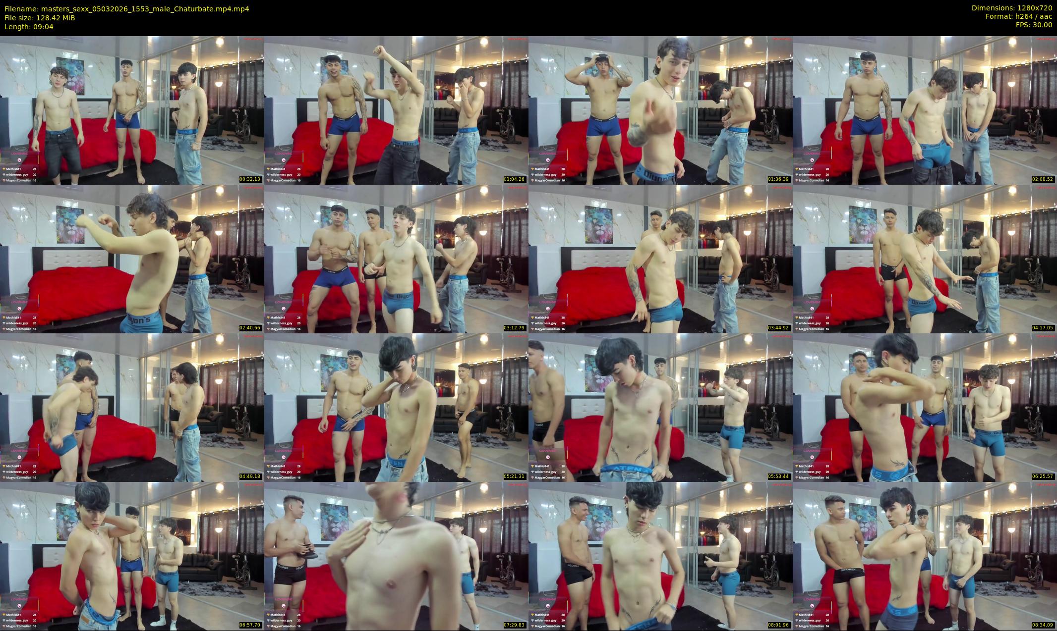 masters_sexx — 10 minute Chaturbate male cam show recording, 720p, Mar 5, 2026