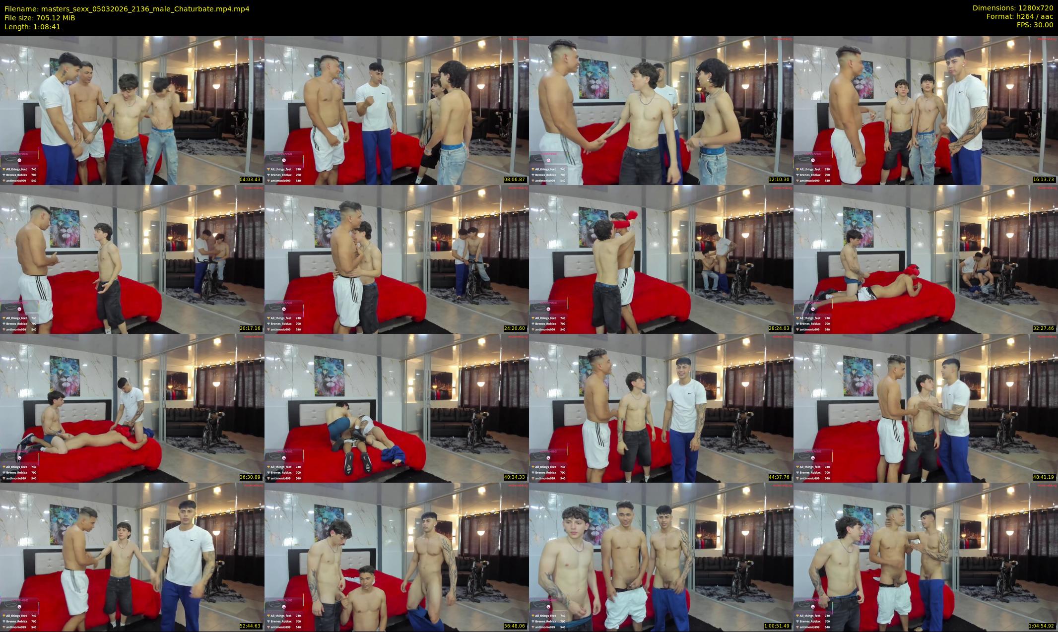 masters_sexx — 69 minute Chaturbate male cam show recording, 720p, Mar 5, 2026