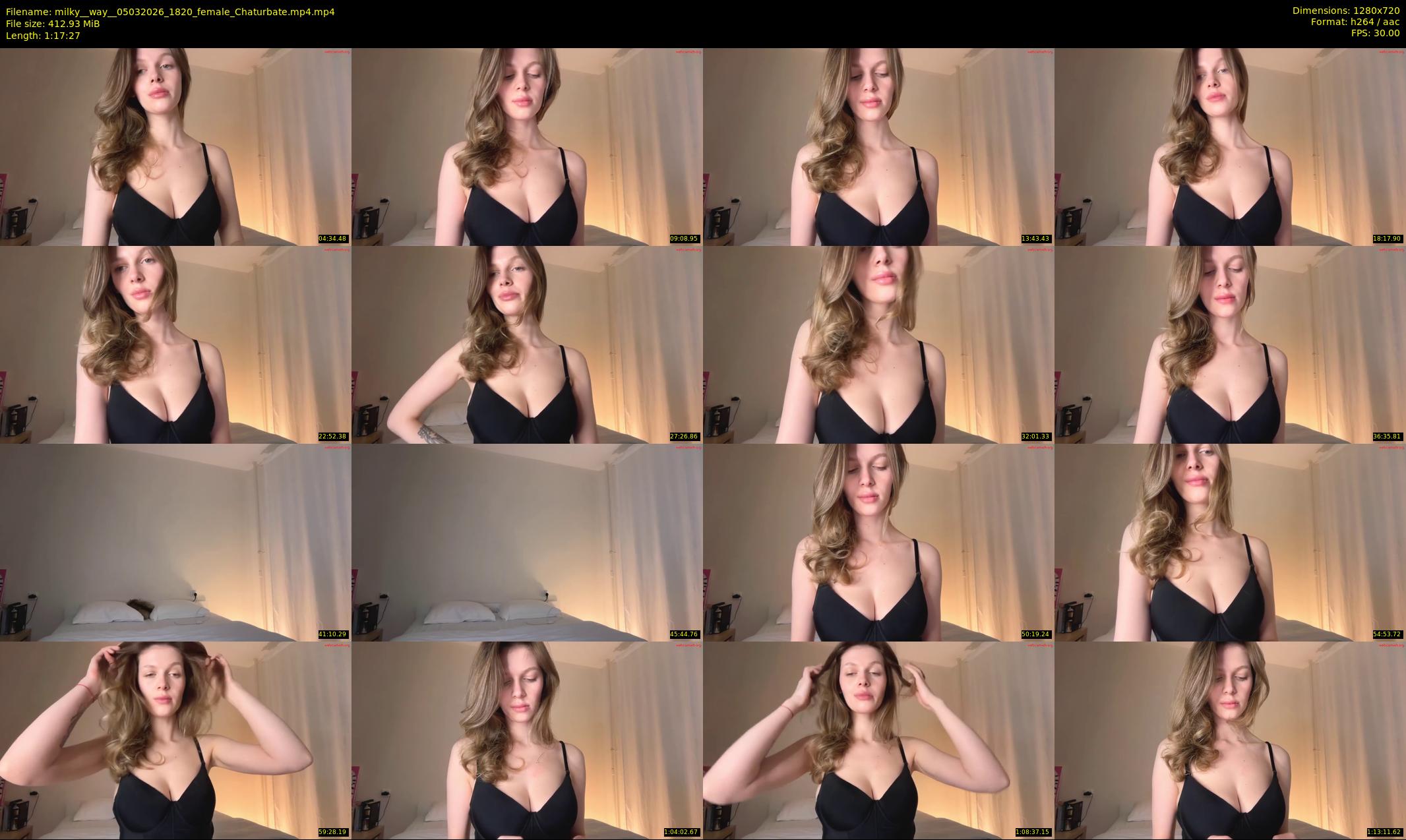 milky__way_ — 78 minute Chaturbate female cam show recording, 720p, Mar 5, 2026