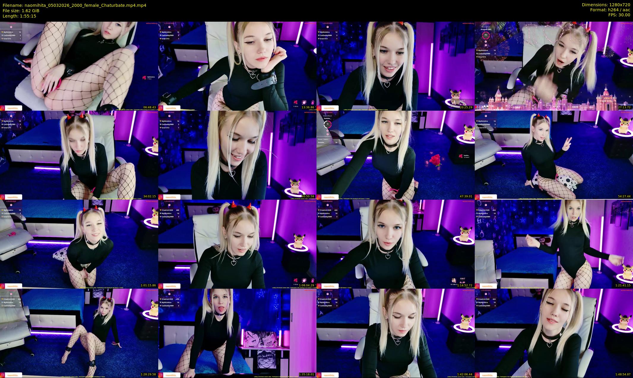 naomihita — 116 minute Chaturbate female cam show recording, 720p, Mar 5, 2026