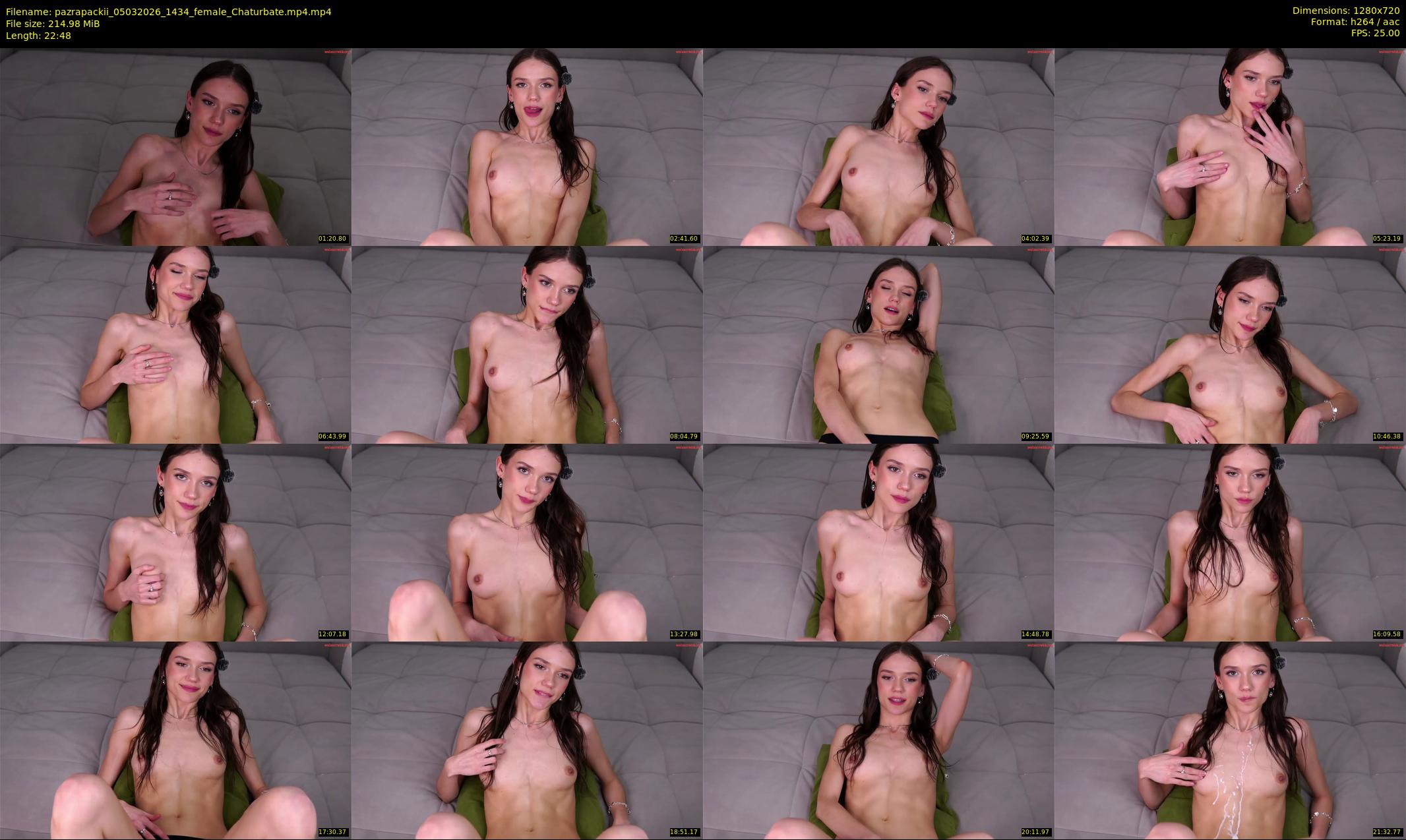 pazrapackii — 23 minute Chaturbate female cam show recording, 720p, Mar 5, 2026