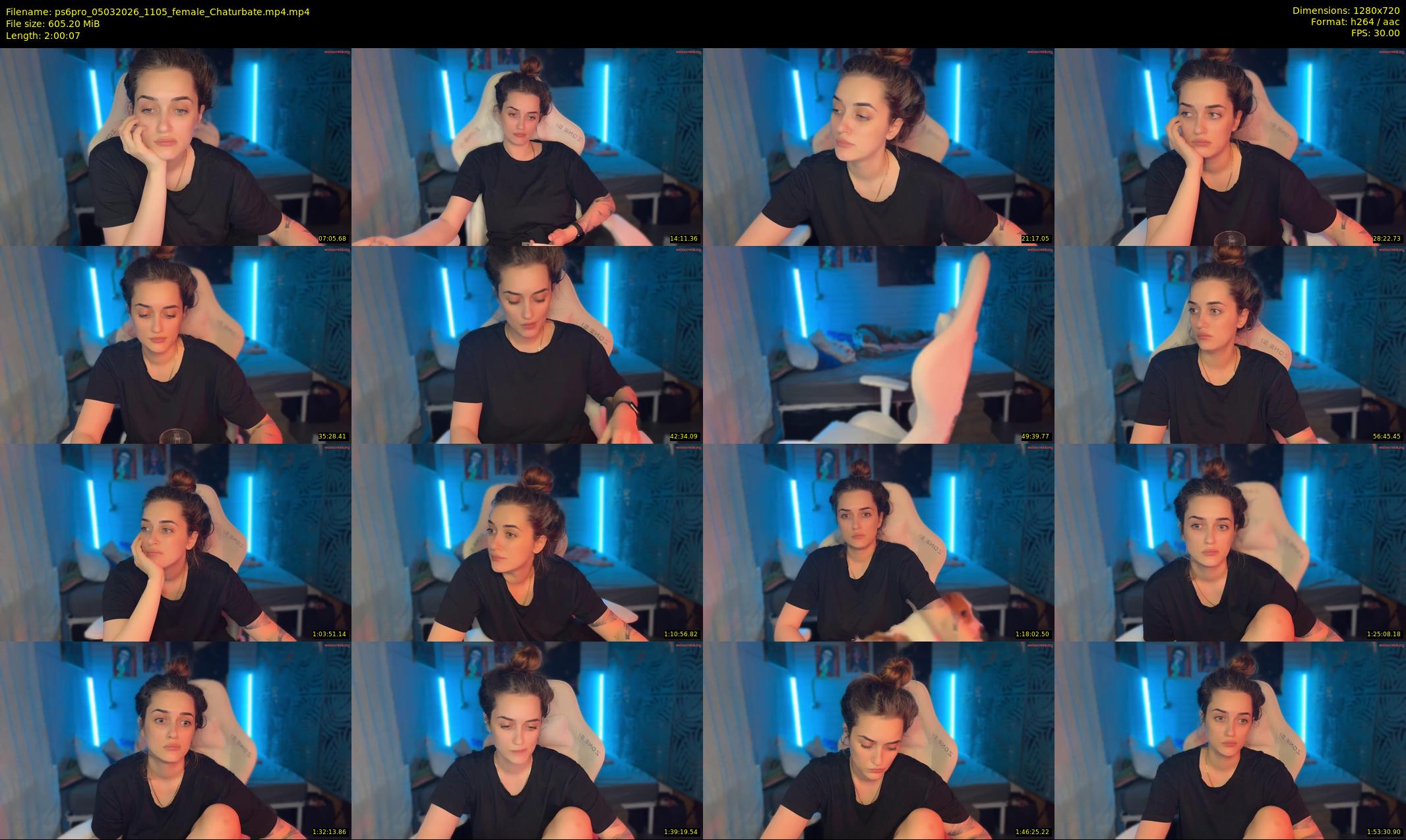 ps6pro — 121 minute Chaturbate female cam show recording, 720p, Mar 5, 2026