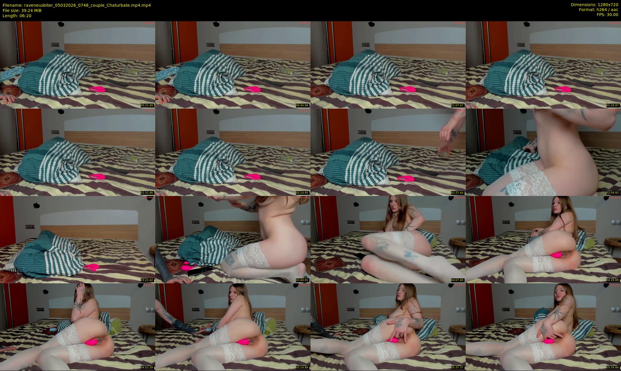 raveneusbiter — 7 minute Chaturbate couple cam show recording, 720p, Mar 5, 2026