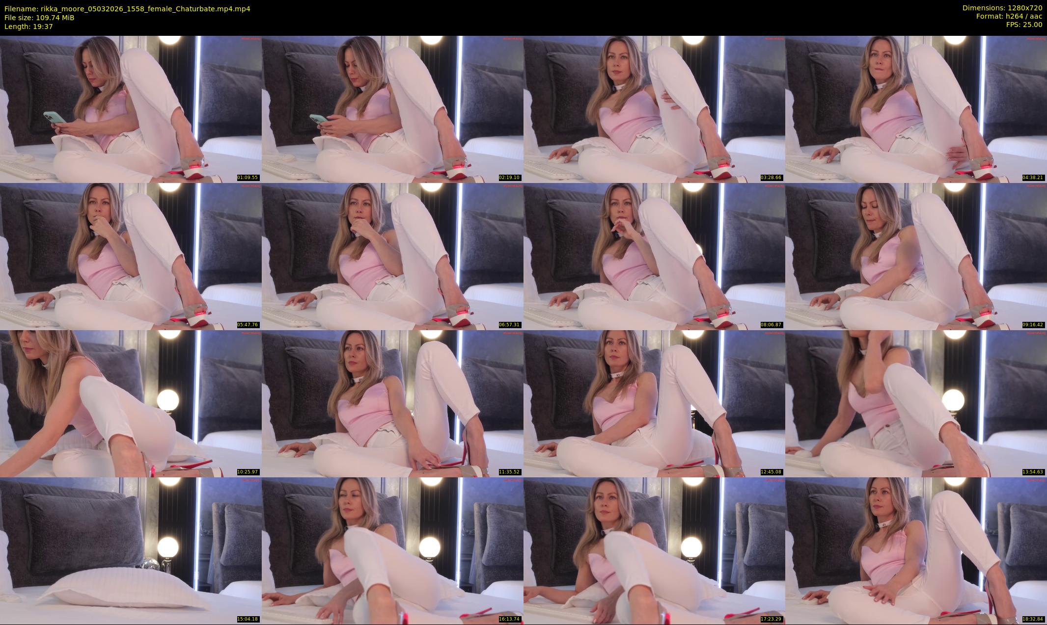rikka_moore — 20 minute Chaturbate female cam show recording, 720p, Mar 5, 2026