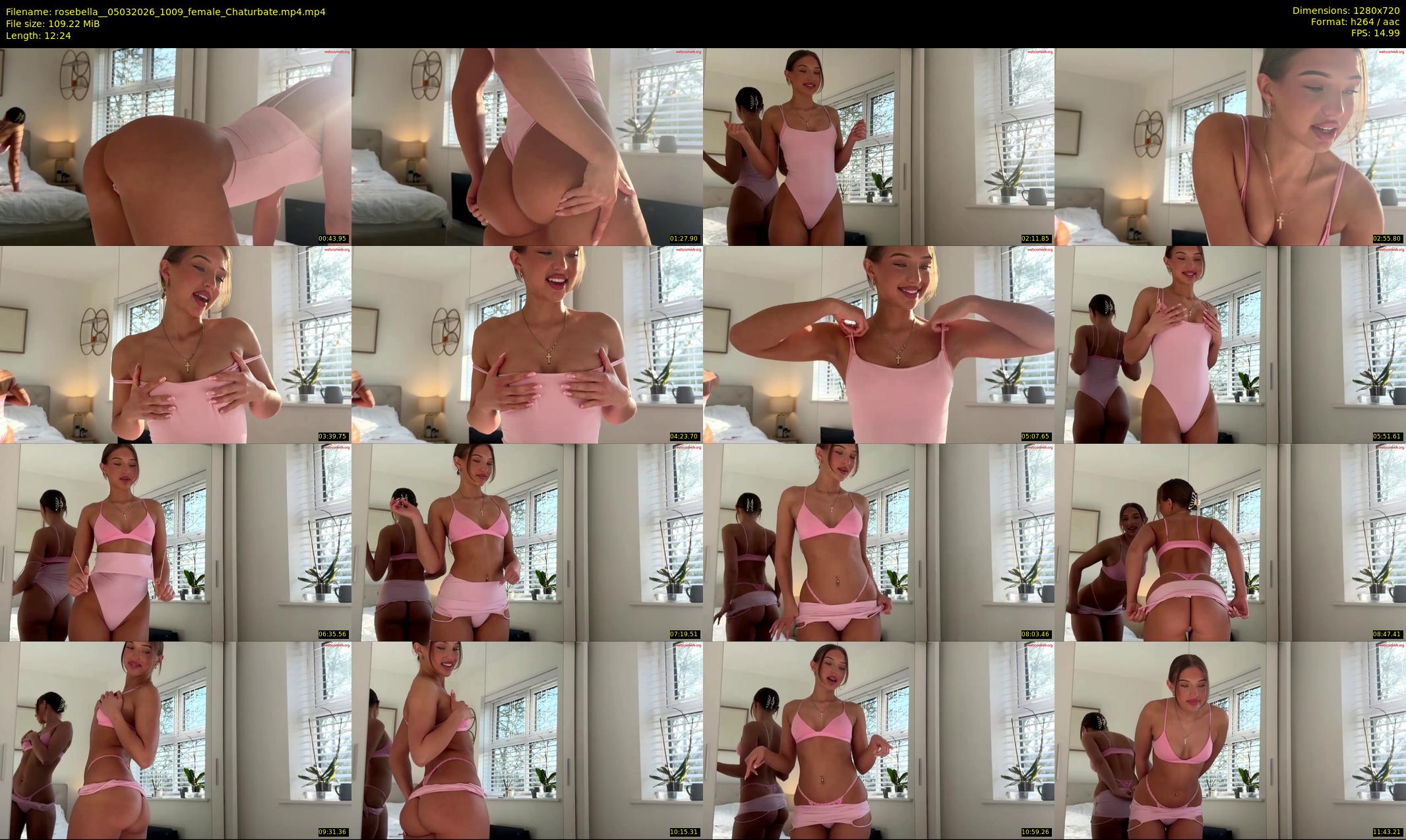 rosebella_ — 13 minute Chaturbate female cam show recording, 720p, Mar 5, 2026