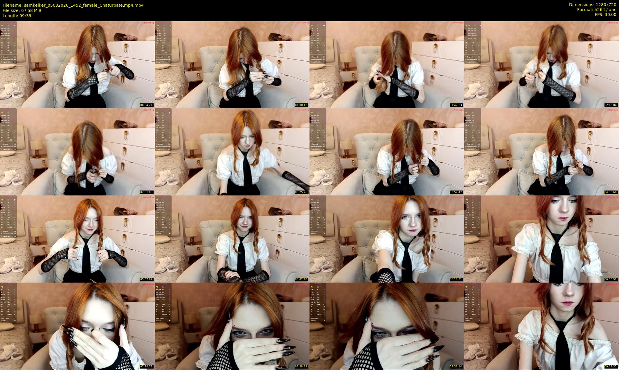 samkelker — 10 minute Chaturbate female cam show recording, 720p, Mar 5, 2026