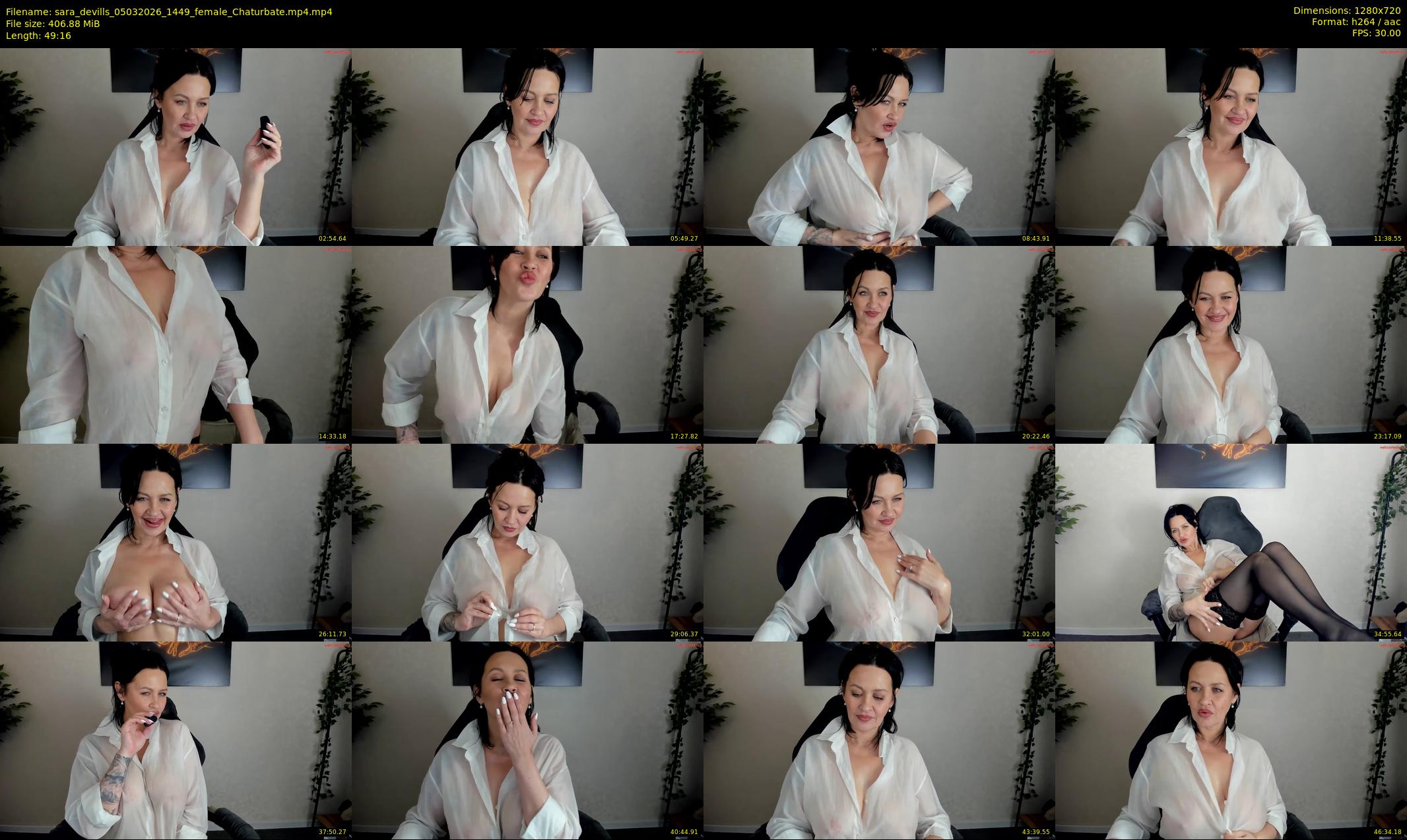 sara_devills — 50 minute Chaturbate female cam show recording, 720p, Mar 5, 2026