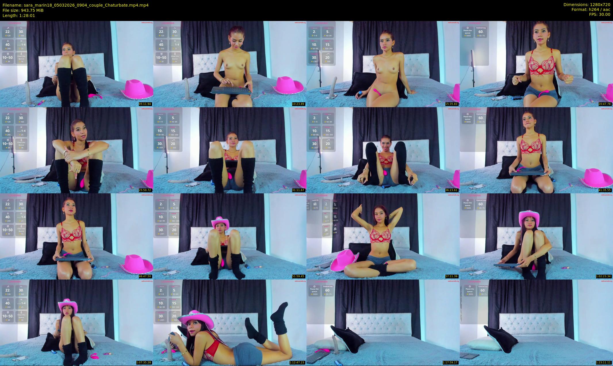 sara_marin18 — 89 minute Chaturbate couple cam show recording, 720p, Mar 5, 2026
