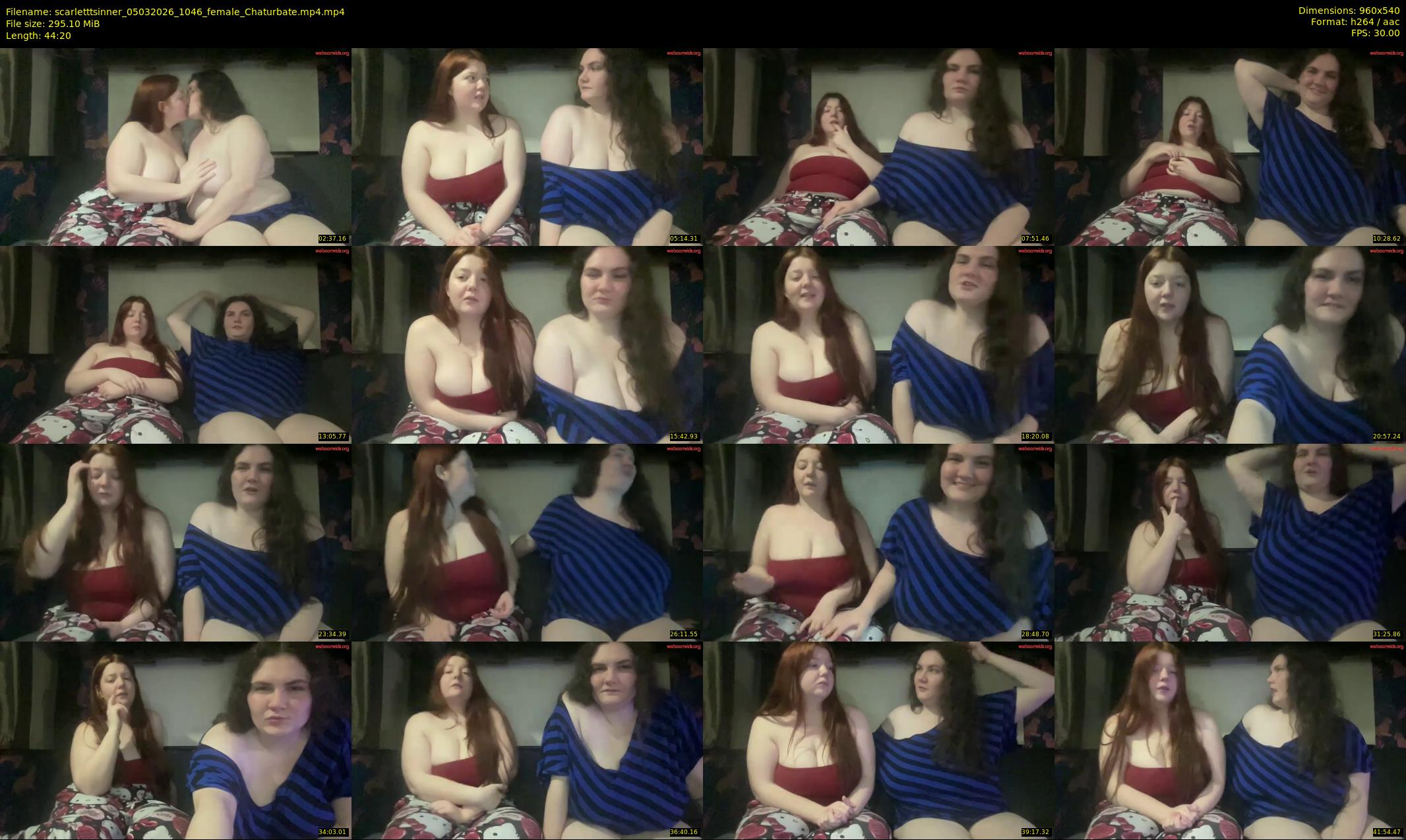 scarletttsinner — 45 minute Chaturbate female cam show recording, 480p, Mar 5, 2026