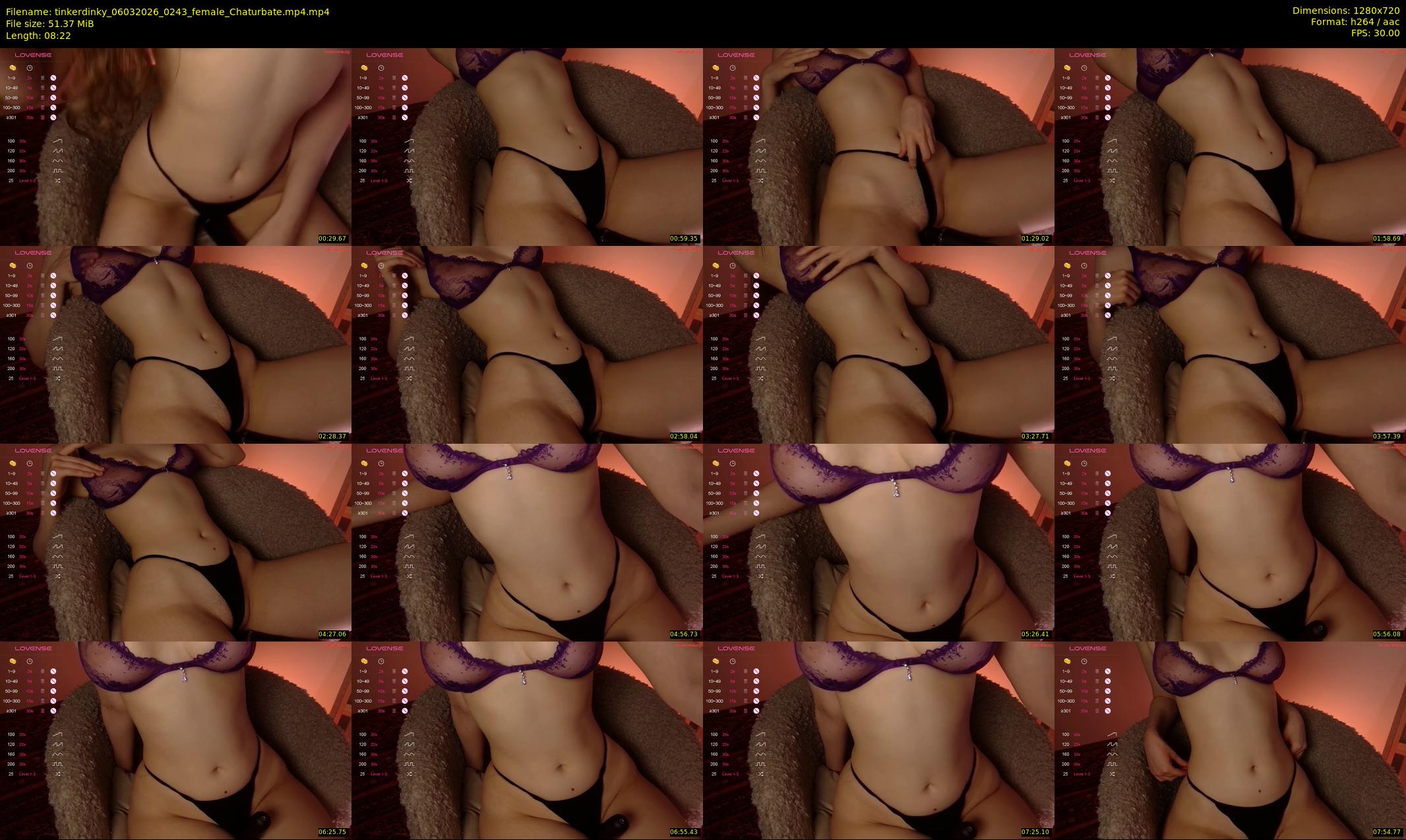 tinkerdinky — 9 minute Chaturbate female cam show recording, 720p, Mar 6, 2026