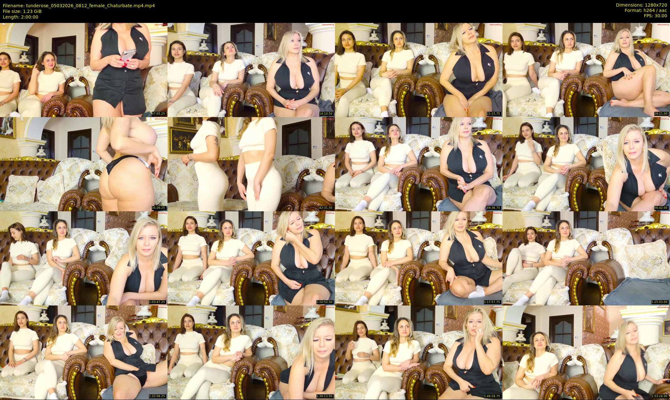 tunderose — 120 minute Chaturbate female cam show recording, 720p, Mar 5, 2026