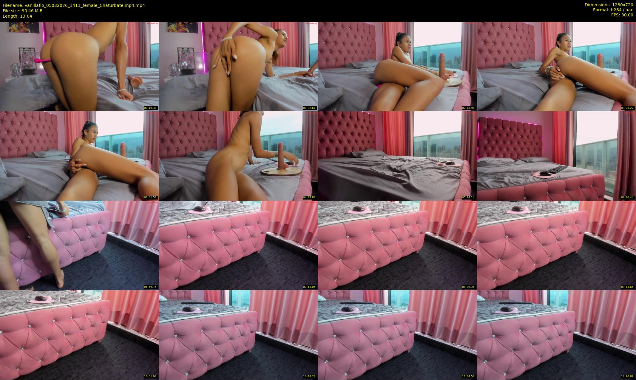 vanillaflo — 14 minute Chaturbate female cam show recording, 720p, Mar 5, 2026