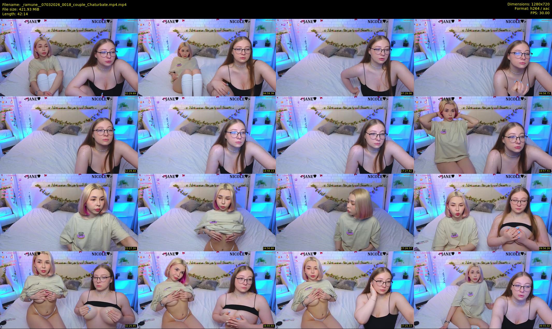 _ramune_ — 43 minute Chaturbate couple cam show recording, 720p, Mar 7, 2026